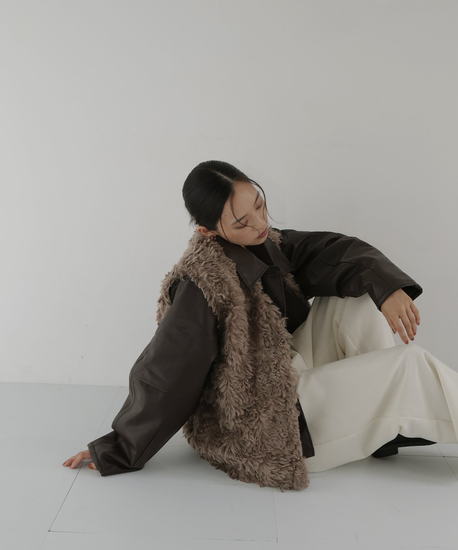 hellam｜プードルフェイクファーベスト | Rakuten Fashion(楽天