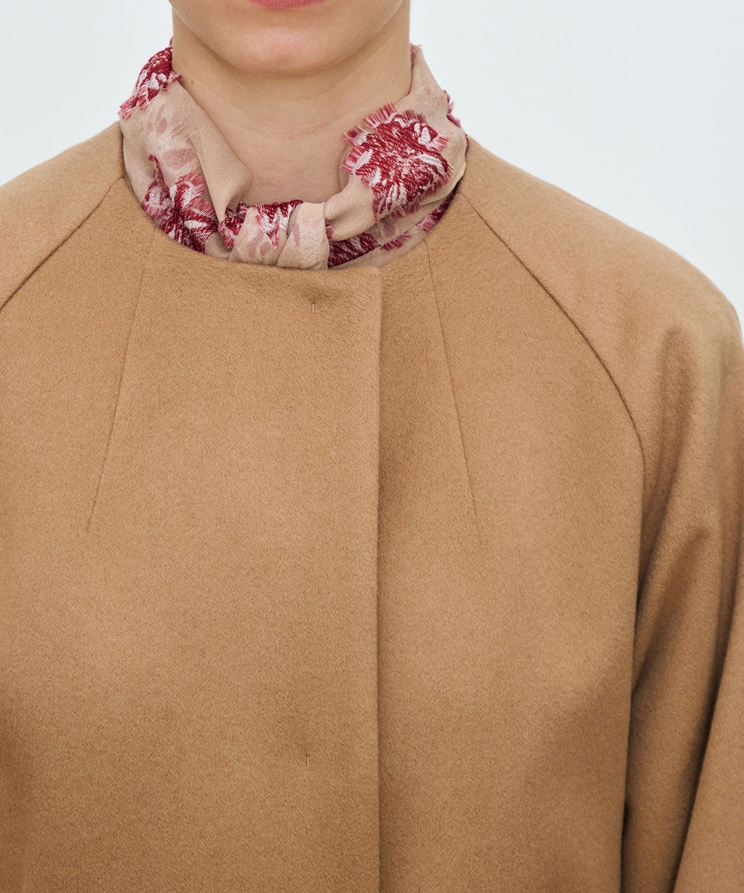 TOMORROWLAND｜ピュアカシミヤ ノーカラーコート | Rakuten Fashion