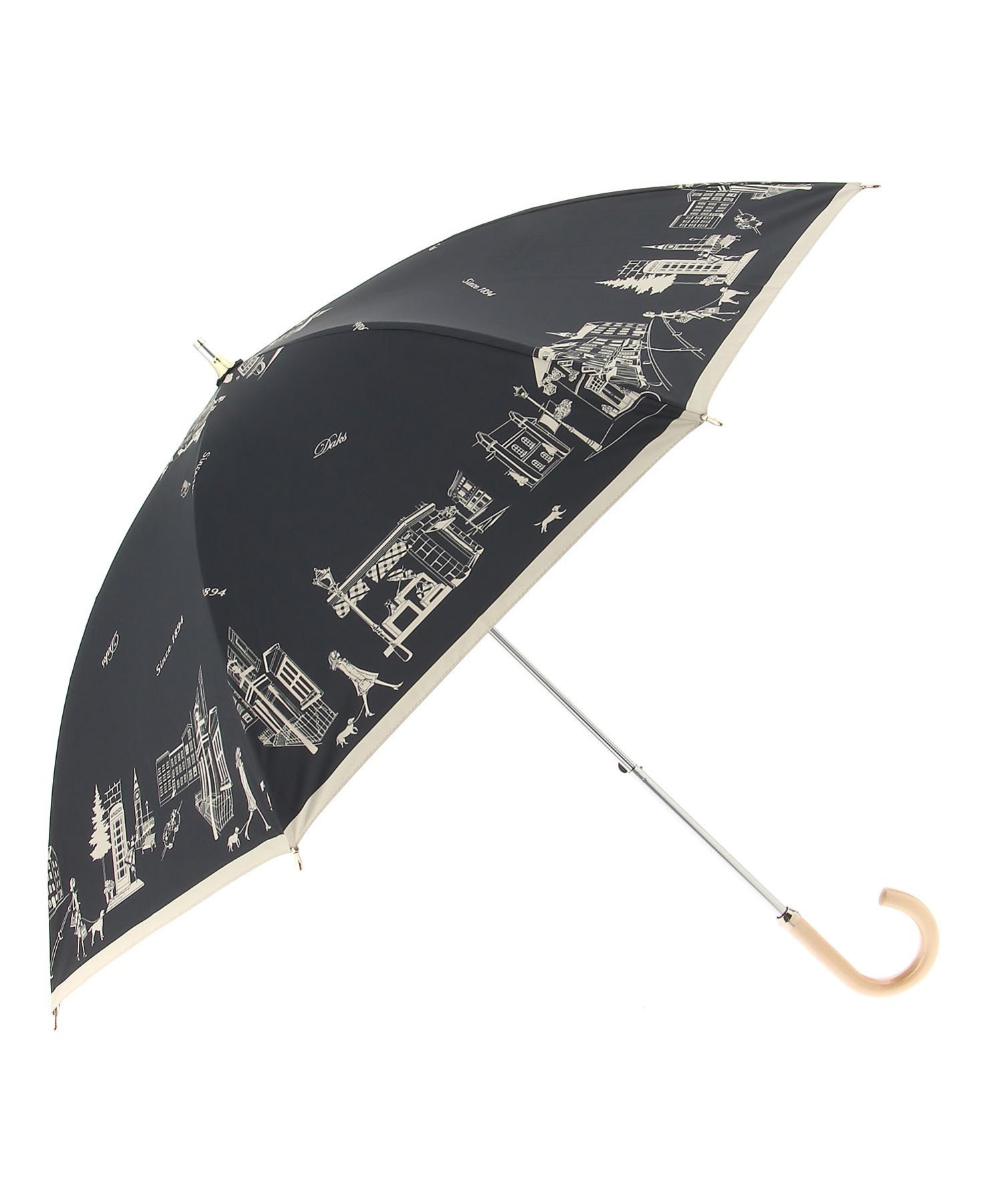 MOONBAT｜DAKS(ダックス) レディース 晴雨兼用 日傘 UV 遮熱 遮光 長傘