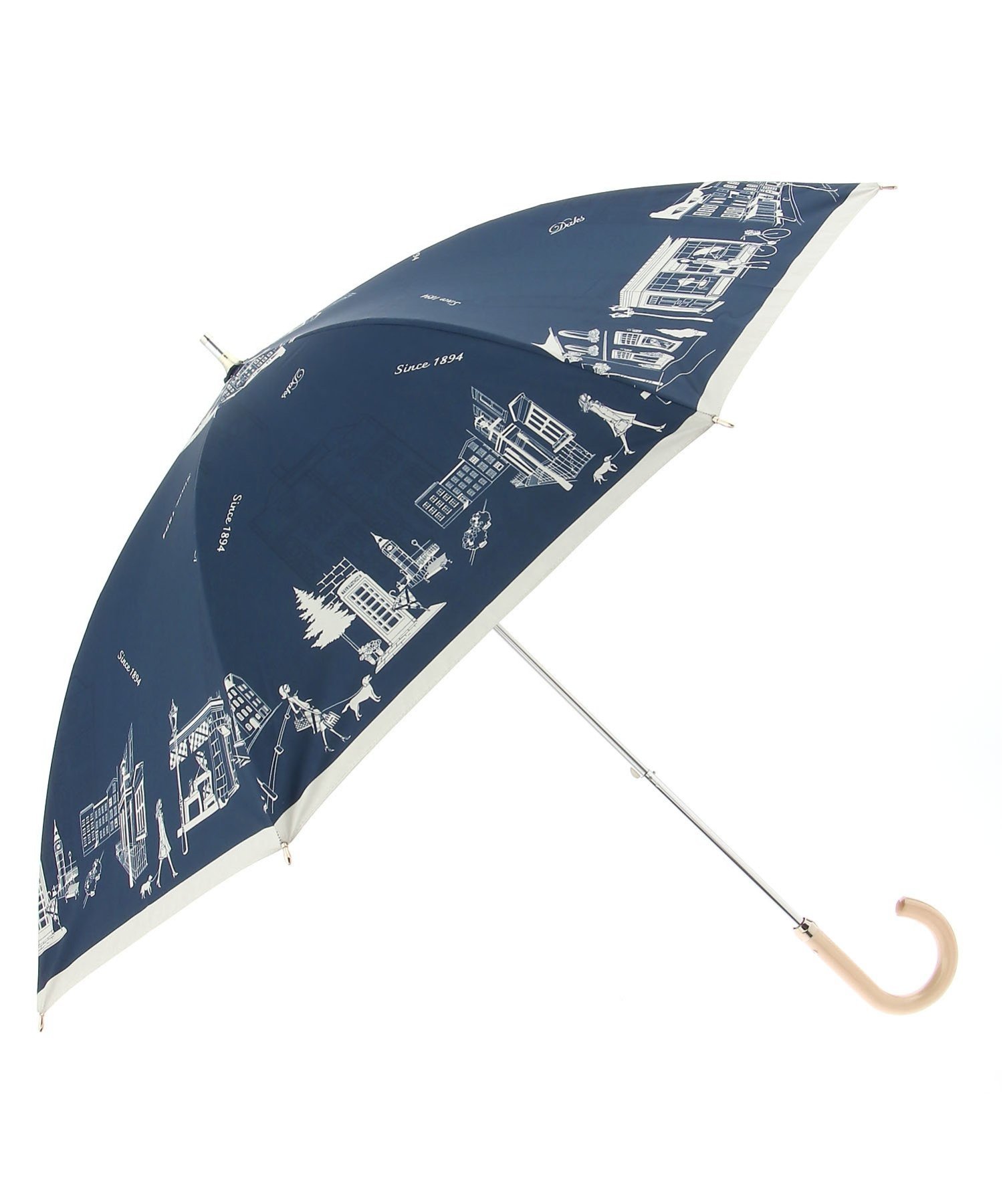 MOONBAT｜DAKS(ダックス) レディース 晴雨兼用 日傘 UV 遮熱 遮光 長傘