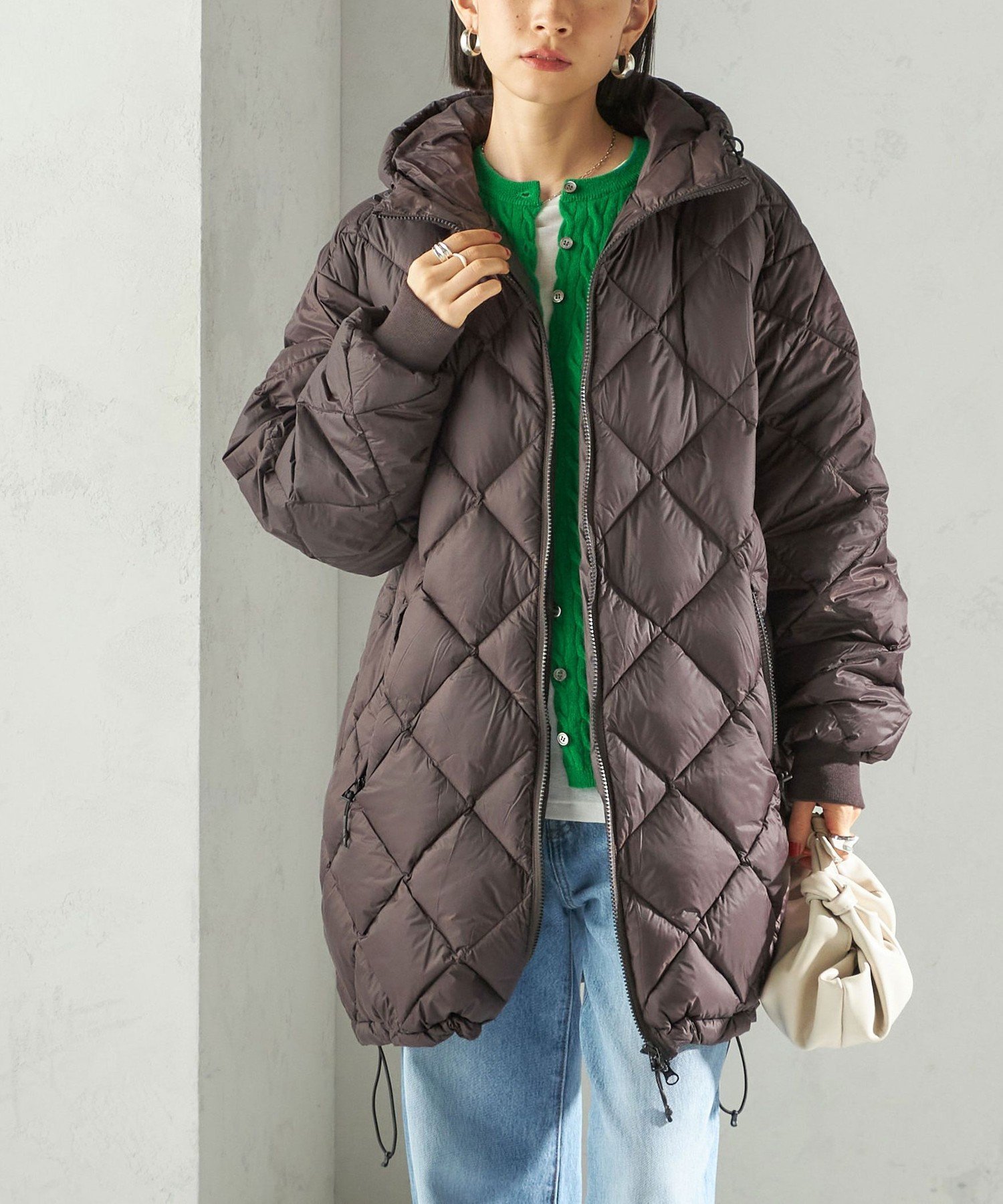 新品SHIPS別注Wai+ × TAION:〈手洗い可能〉ミディ ダウン コート SHIPS別注】Wai+ × TAION:〈手洗い可能〉ミディ ダウン コート｜ SHIPS