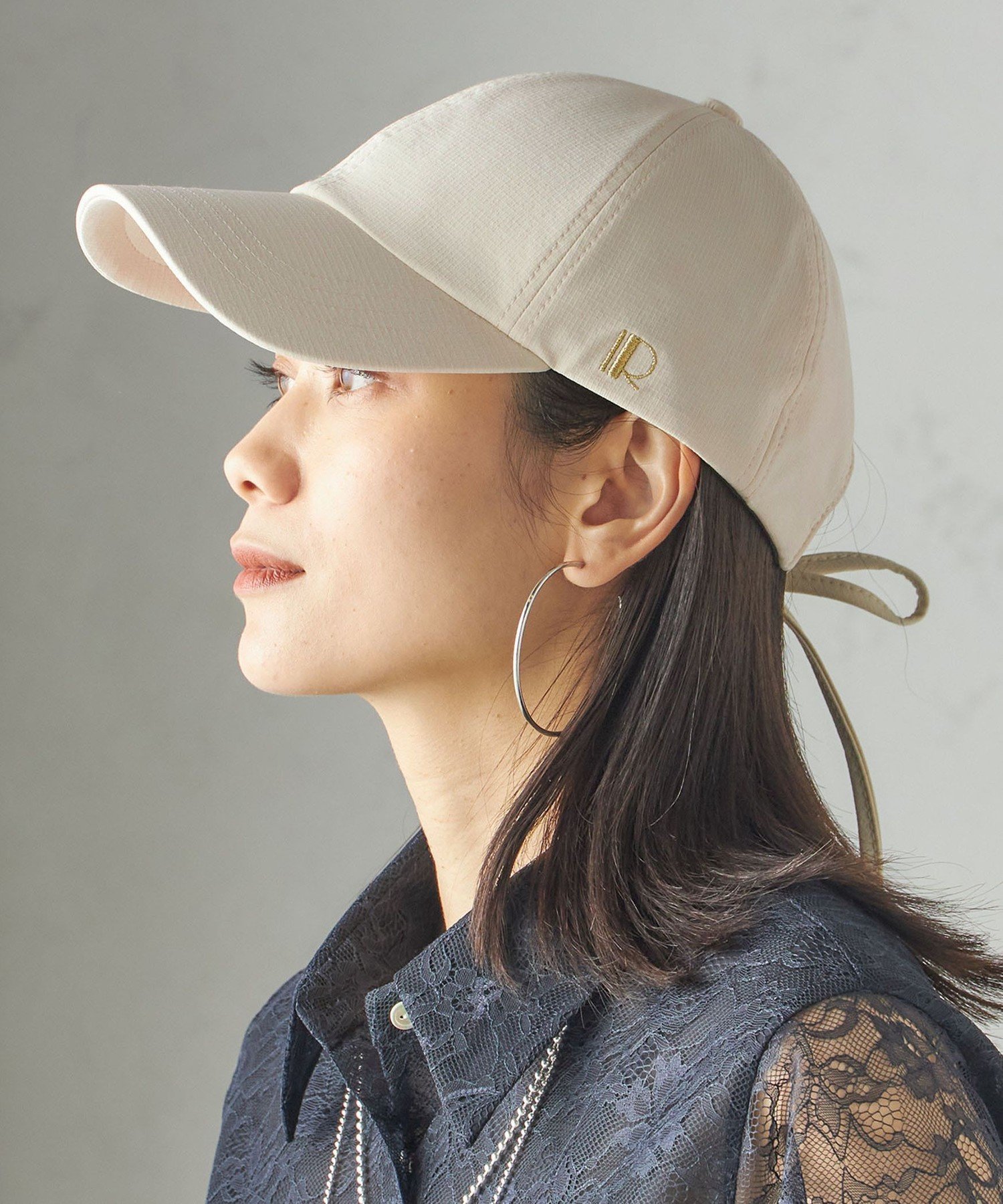 美品　yori UV撥水リボンキャップ SHIPS｜Revis.:<UVカット/撥水>リボン キャップ | Rakuten Fashion