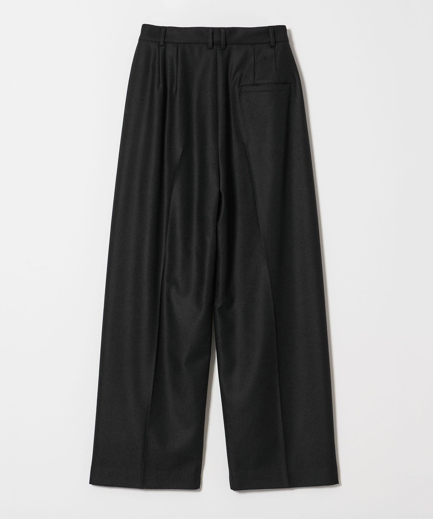 ＜6(ROKU)＞ウール タック パンツ 25FW 6(ROKU)＞ウール タック パンツ 25FW