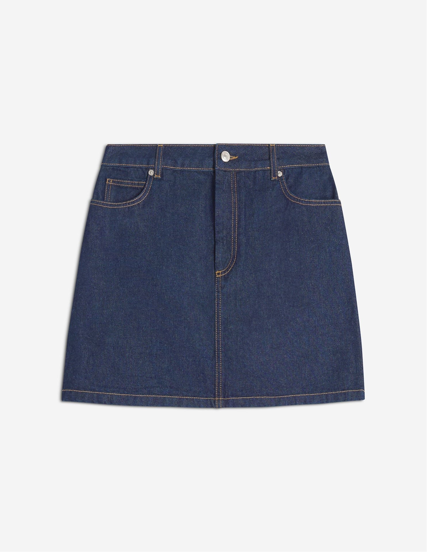 MAISON KITSUNE｜Maison Kitsune/(W)DENIM MINI SKIRT | Rakuten