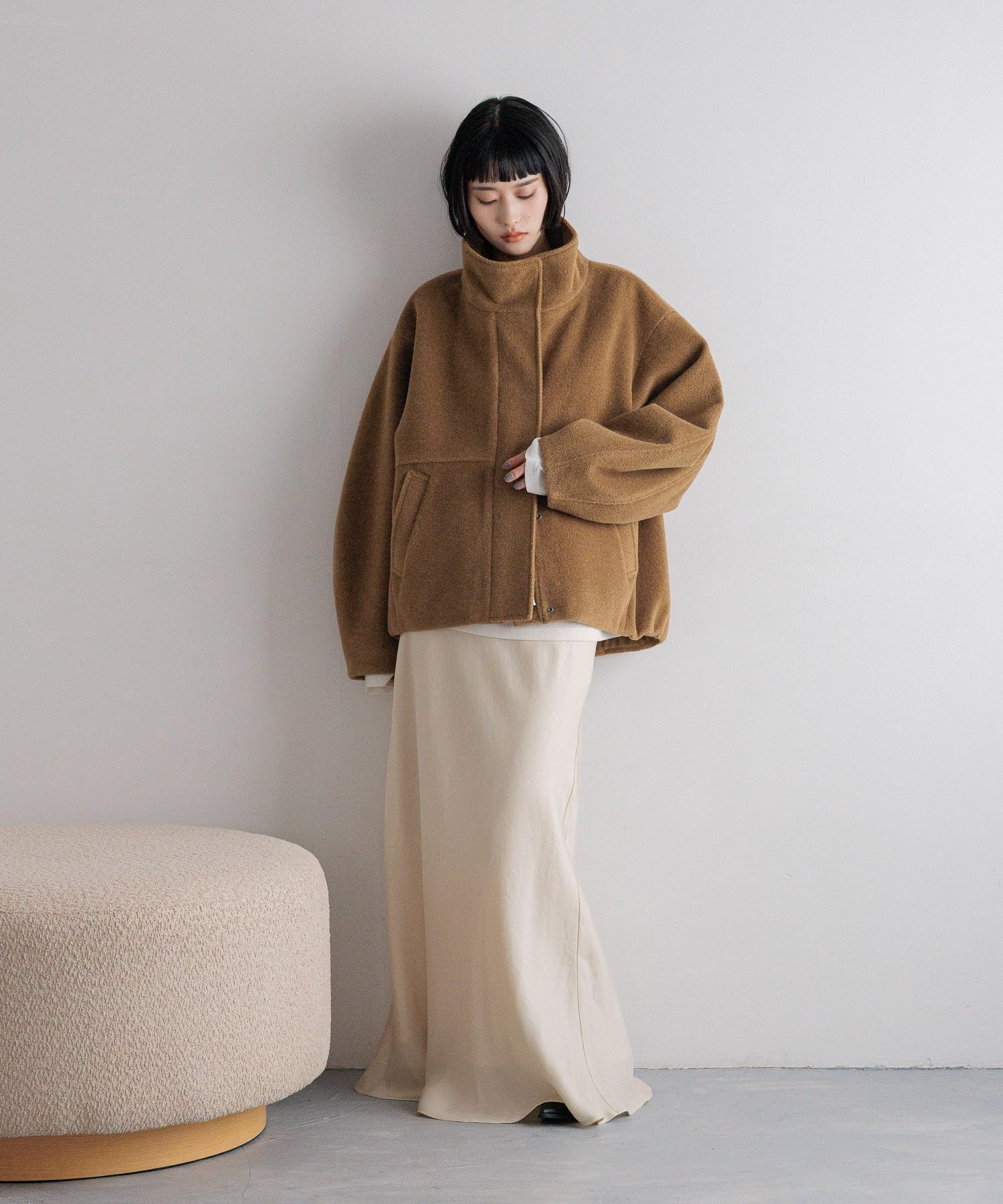 LOWRYS FARM｜ウーリーテックスタンドブルゾン | Rakuten Fashion(楽天