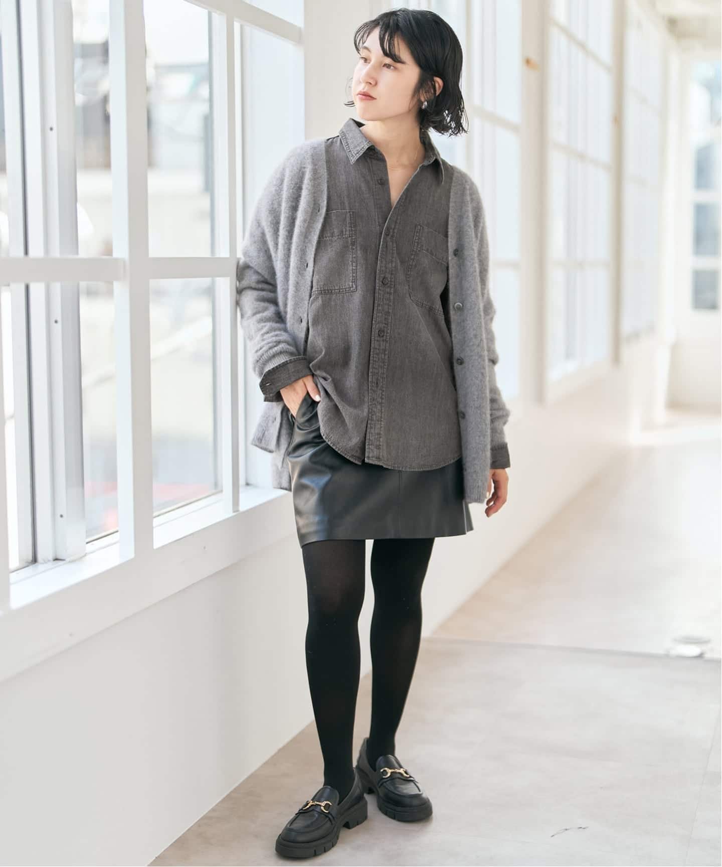 Spick & Span｜《追加2》ライトオンスデニムシャツ | Rakuten Fashion