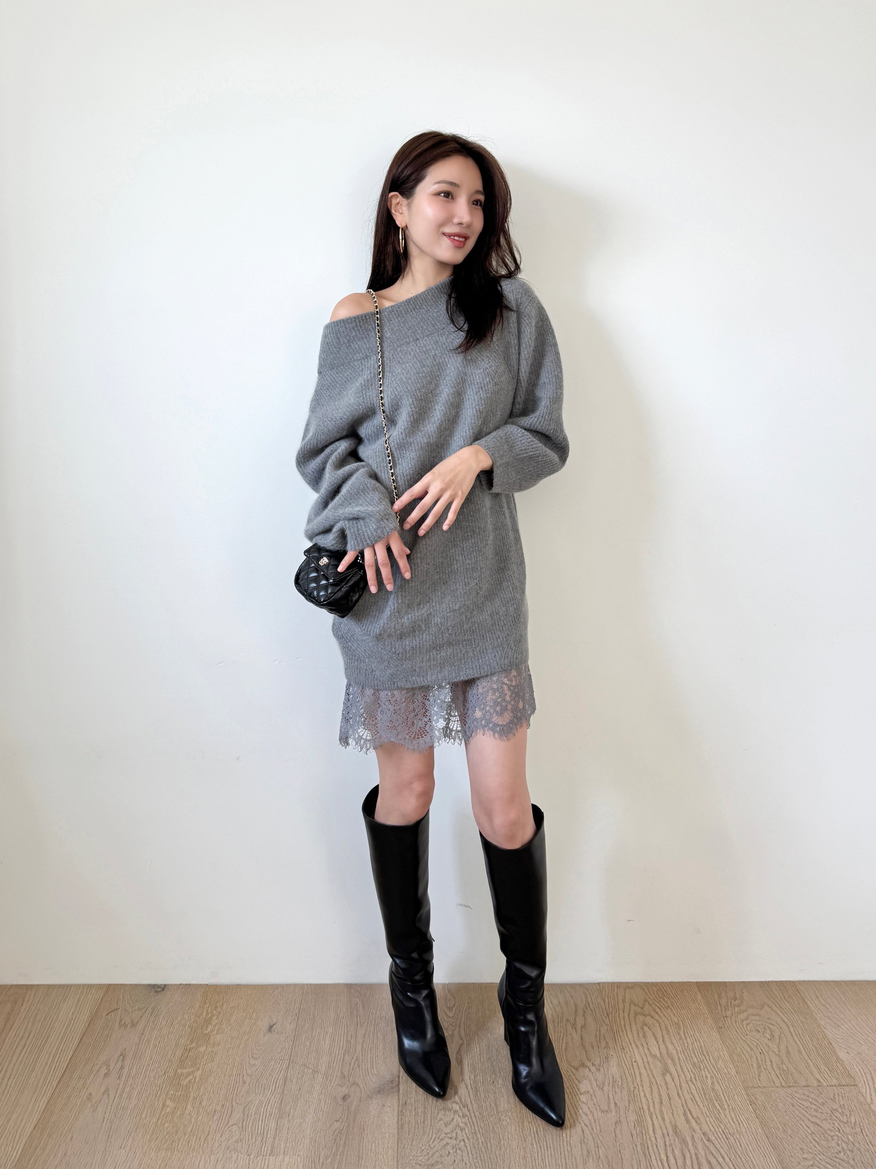 SNIDEL｜フィットロングブーツ | Rakuten Fashion(楽天ファッション