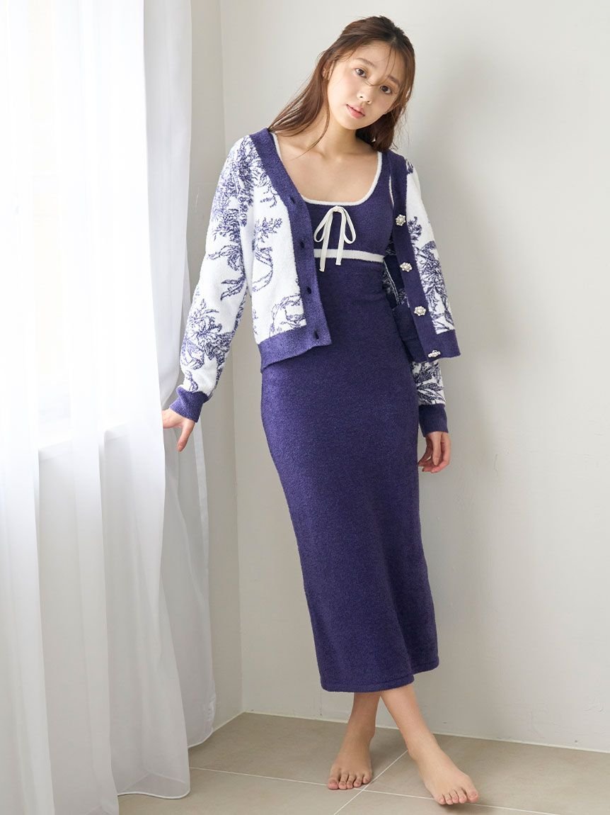 SNIDEL HOME｜【5th Anniversary】ワンポイントニットワンピース