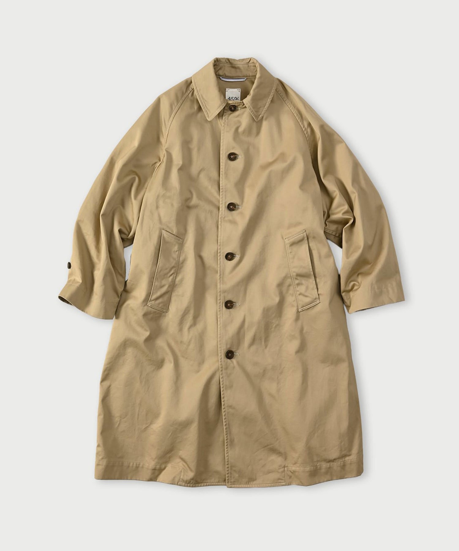 45R｜双糸チノの908ステンカラーコート | Rakuten Fashion(楽天