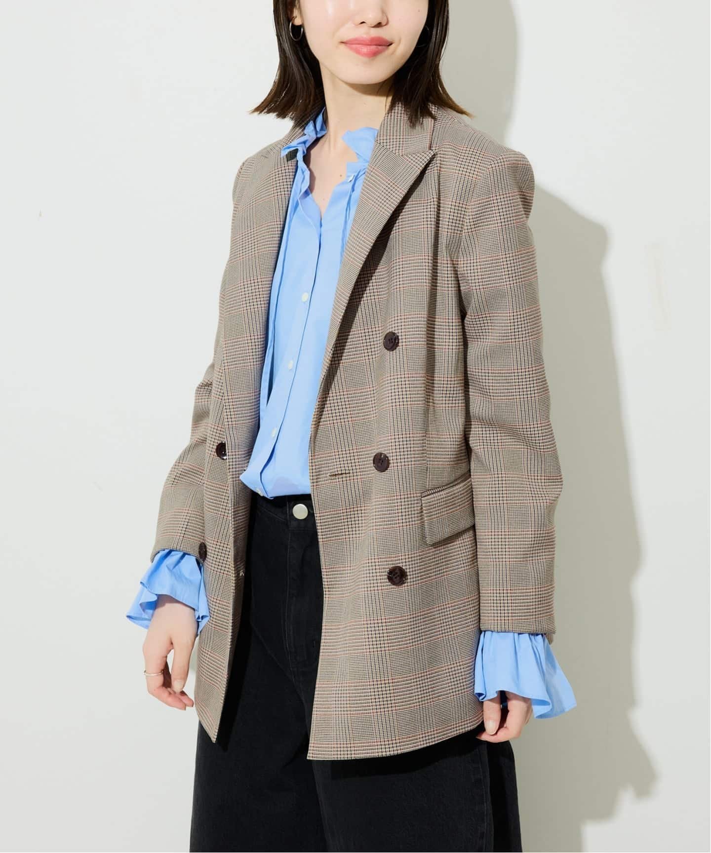 SLOBE IENA｜TRダブルブレストジャケット | Rakuten Fashion(楽天