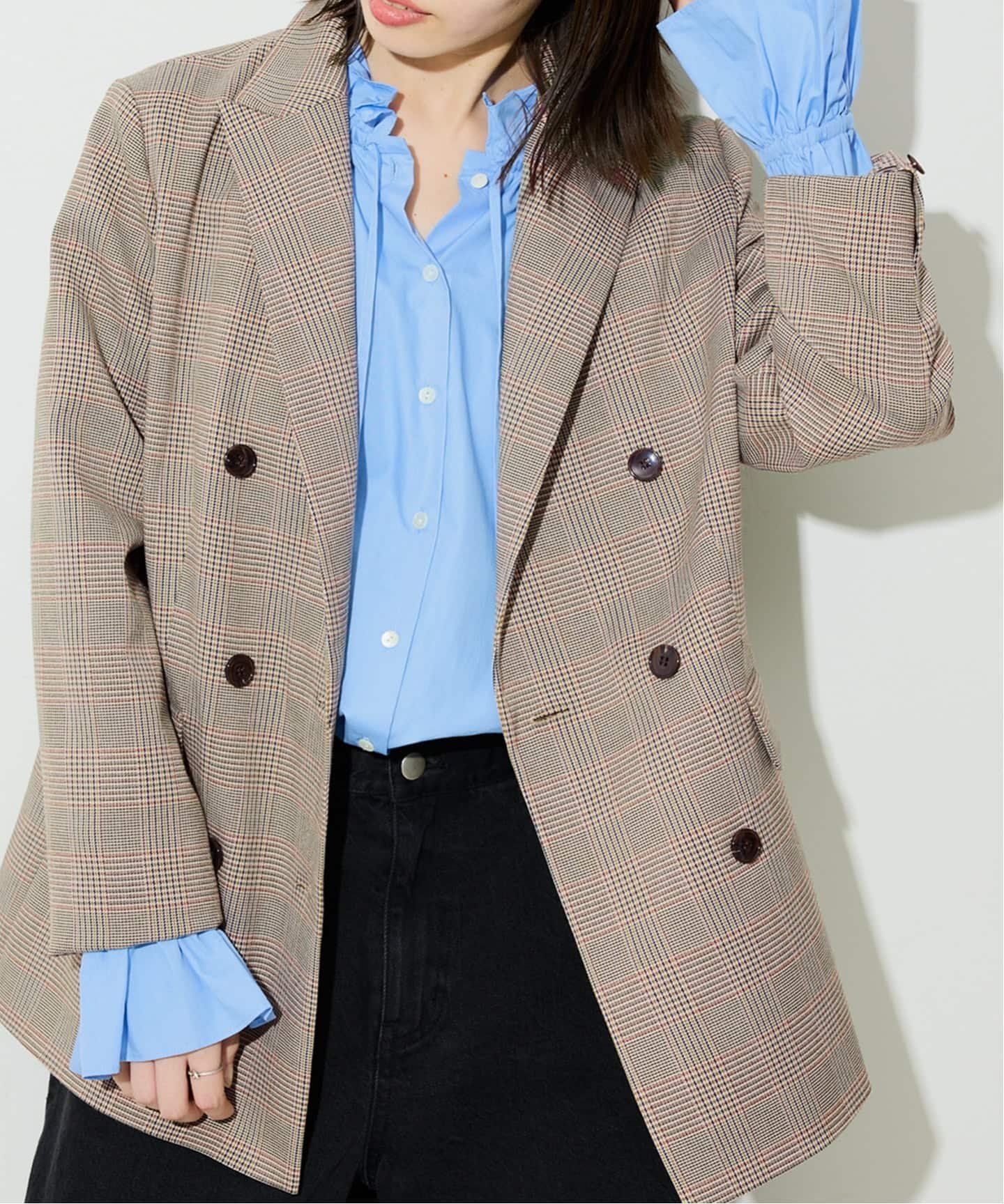 SLOBE IENA｜TRダブルブレストジャケット | Rakuten Fashion(楽天