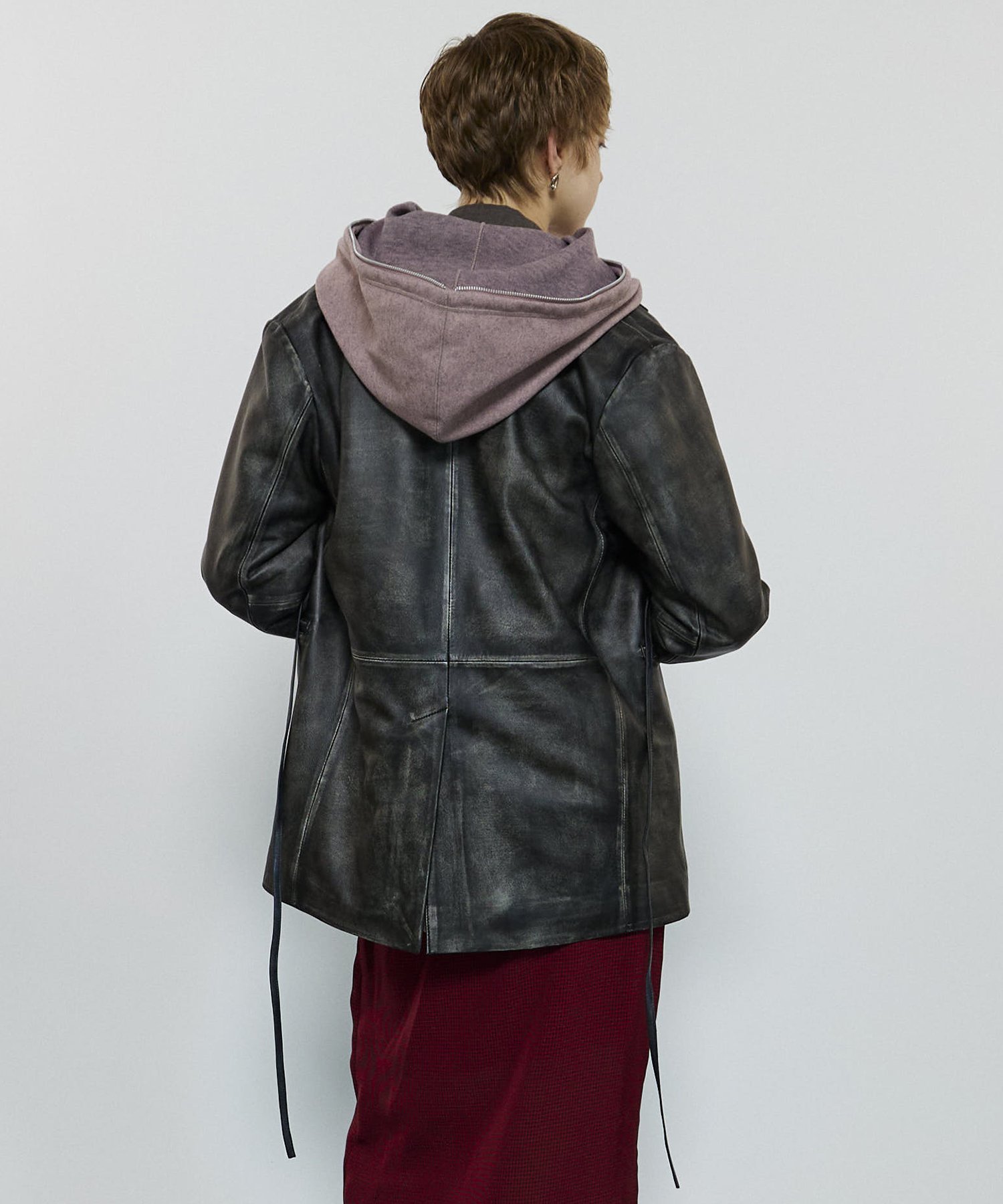 MAISON SPECIAL｜Leather Tailored Jacket | Rakuten Fashion(楽天