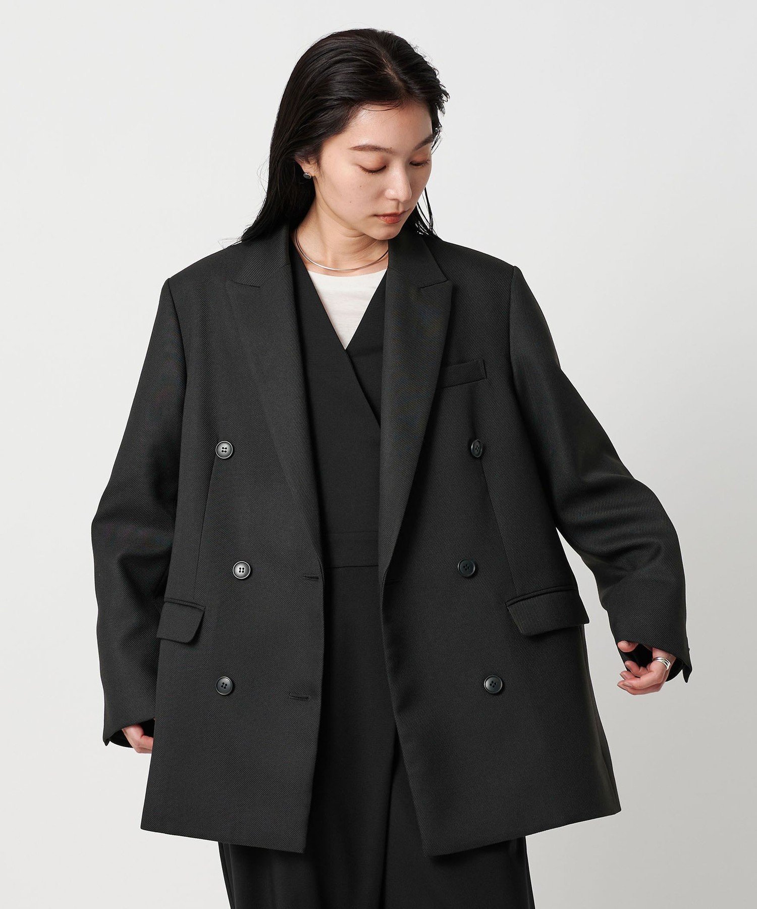 MARW UNITED ARROWSオーバー ダブル ジャケット　マルゥ UNITED ARROWS｜<MARW UNITED ARROWS>オーバー ダブル ジャケット