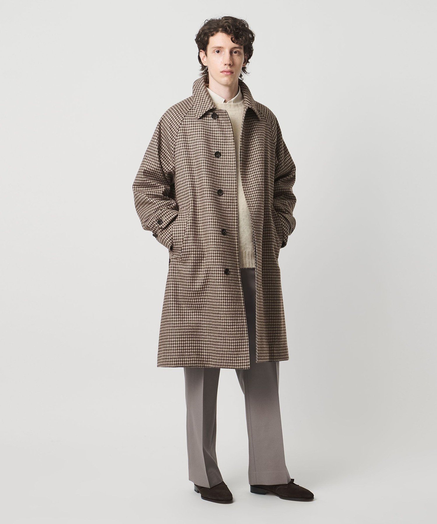 専用ユナイテッドアローズ バルマカンコート モカブラウン Mサイズ