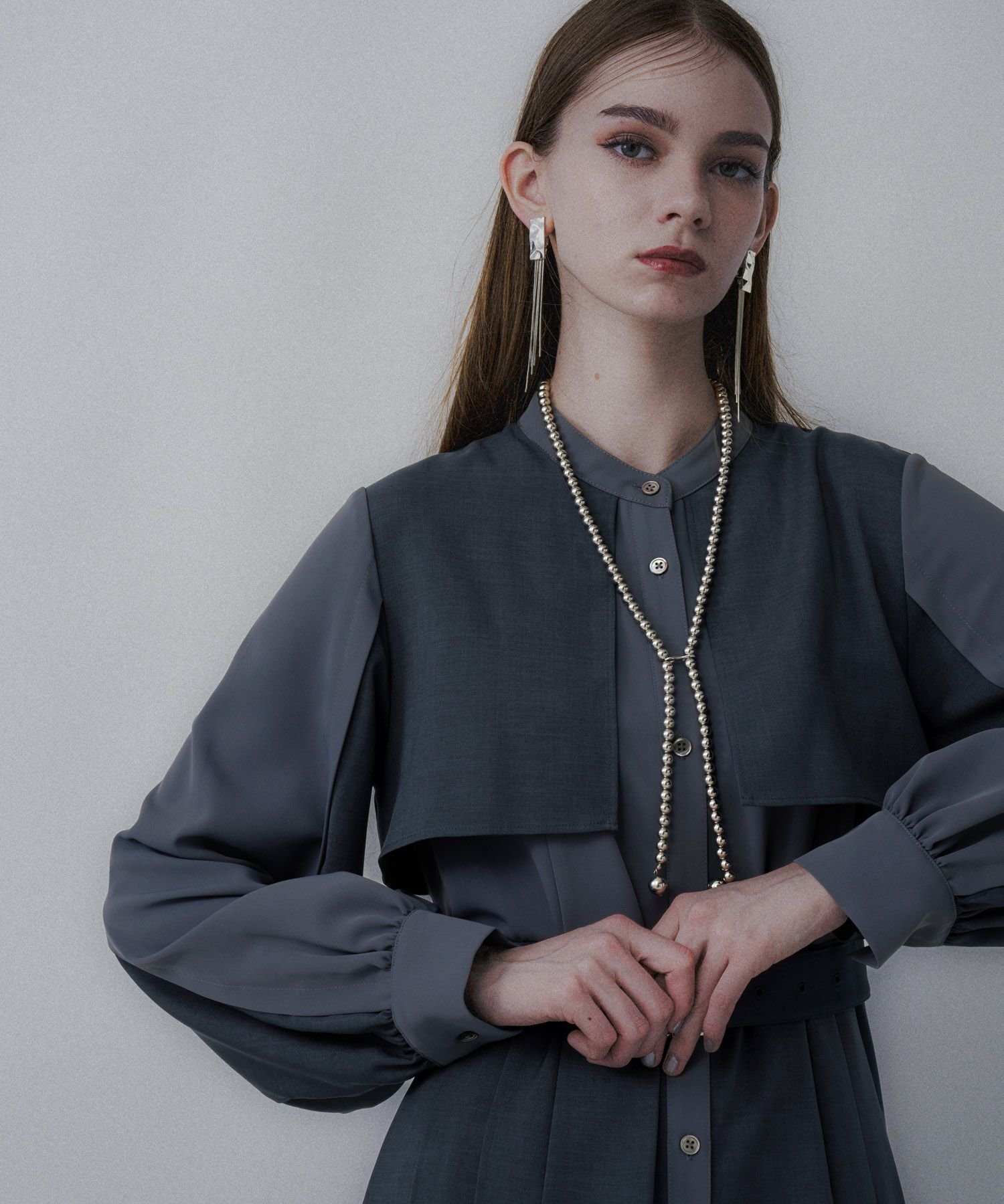 HARE｜マルチマテリアルプリーツワンピース | Rakuten Fashion(楽天