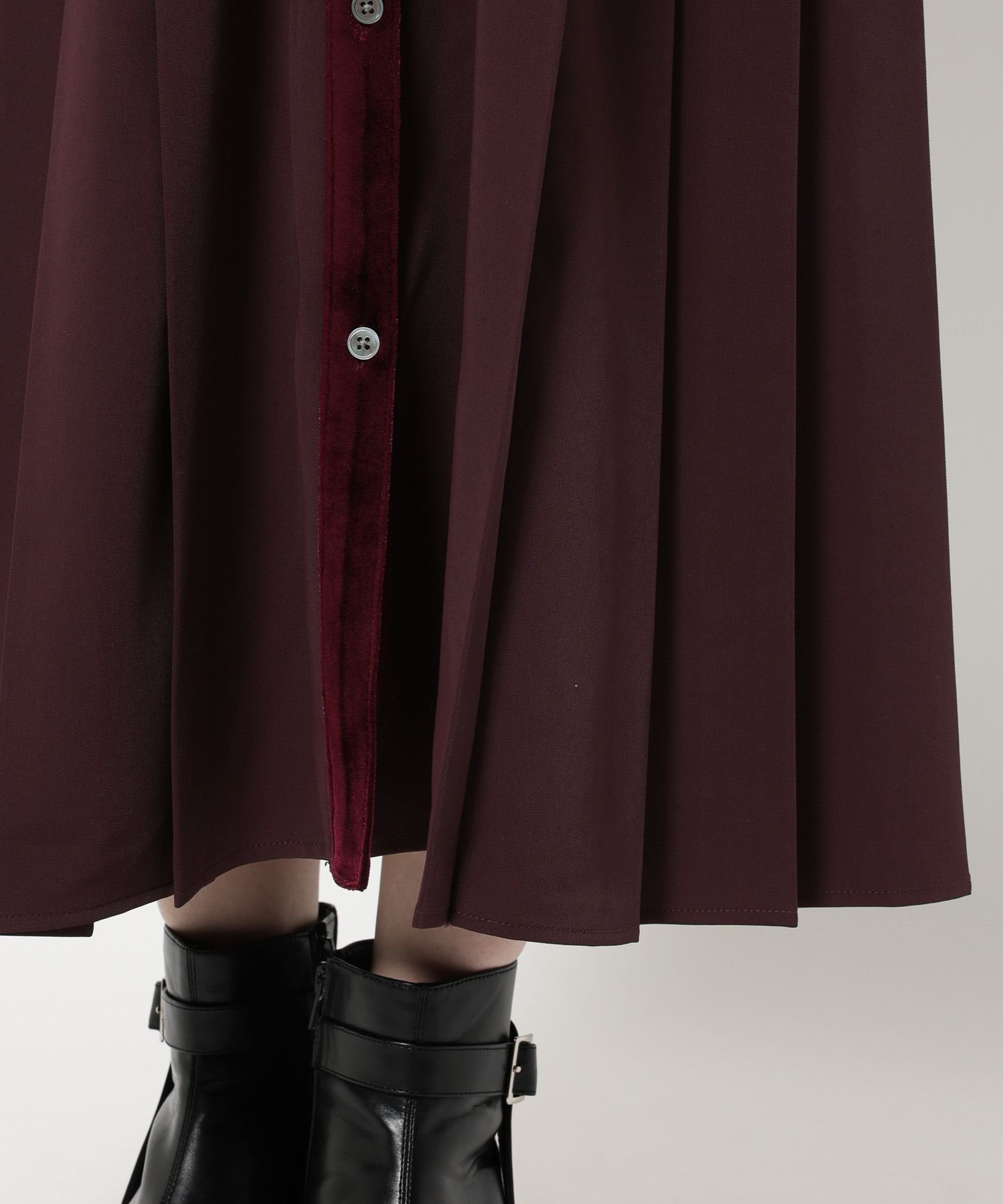 HARE｜マルチマテリアルプリーツワンピース | Rakuten Fashion(楽天