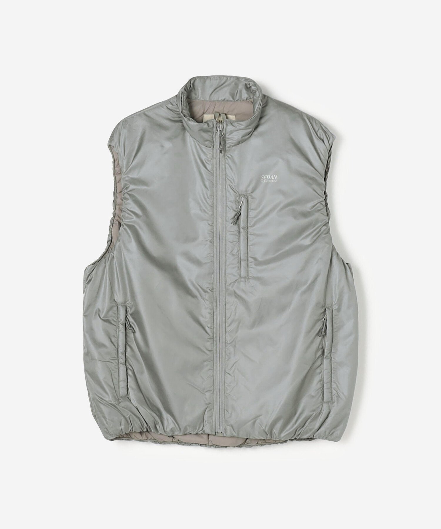 Bshop｜SEDAN ALL-PURPOSE | パッカブル 中綿ジップベスト MEN