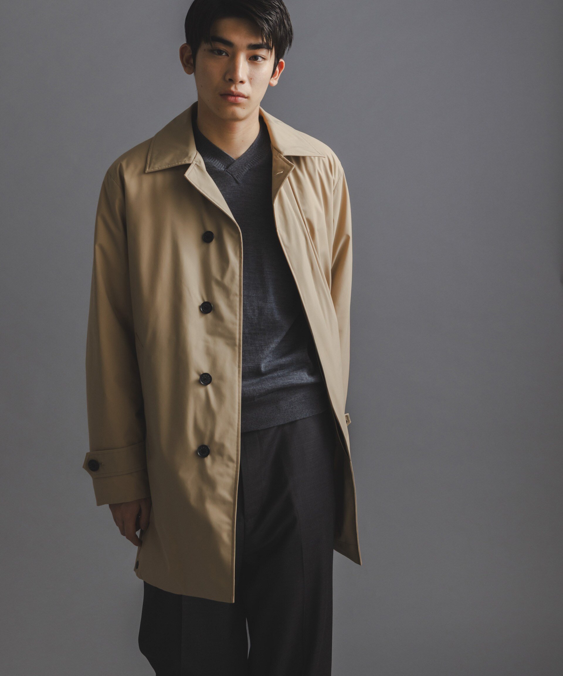 NANO universe｜「西川ダウン(R)」ステンカラーダウン | Rakuten