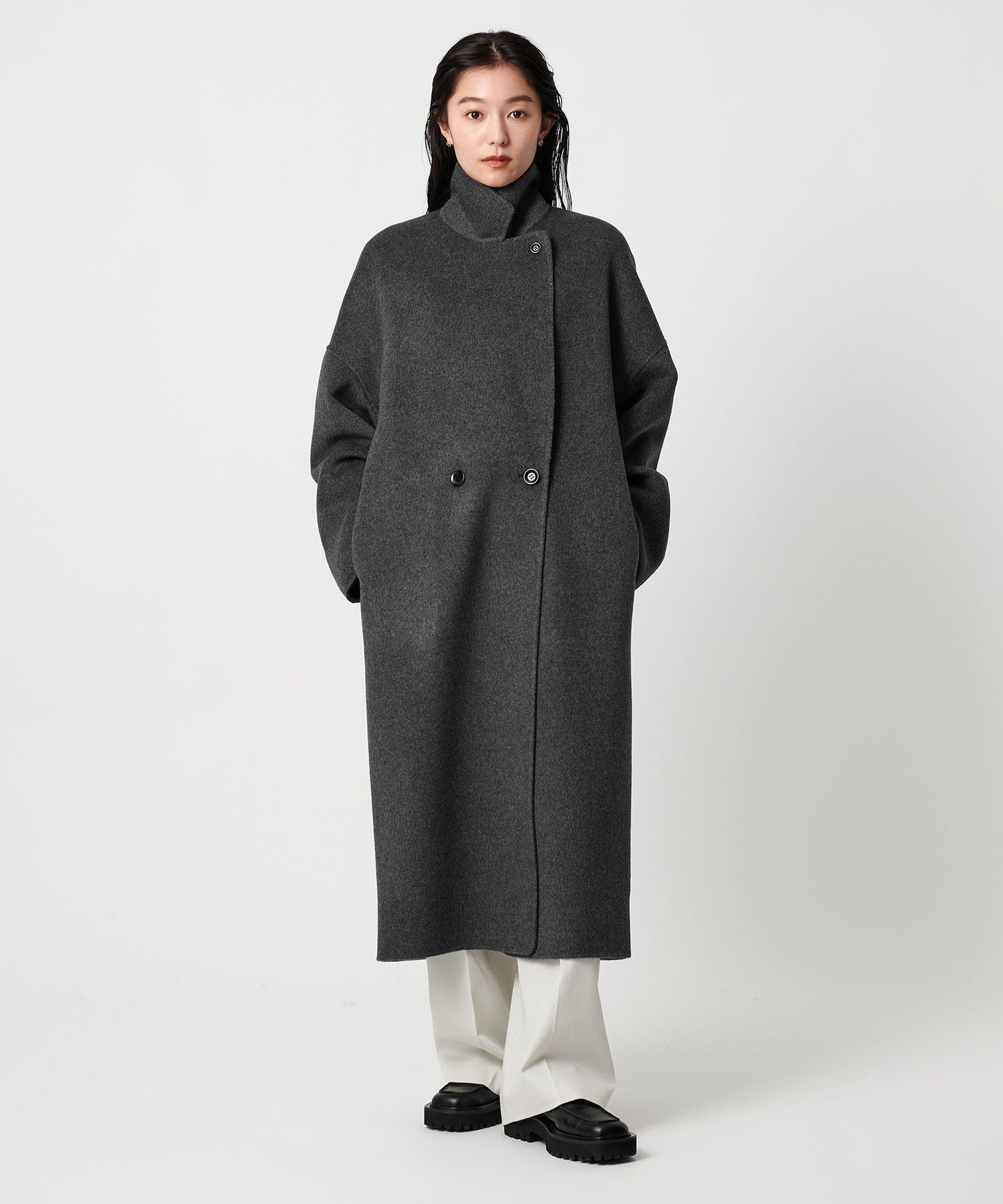 MARW UNITED ARROWS /リバー ロングコート MARW UNITED ARROWS（マルゥ ユナイテッドアローズ） コート