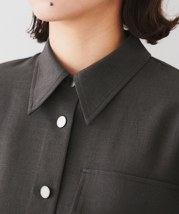 UNTITLED｜【朝比奈 彩*Oggi*UNTITLED スペシャルコラボ】シャツカラー