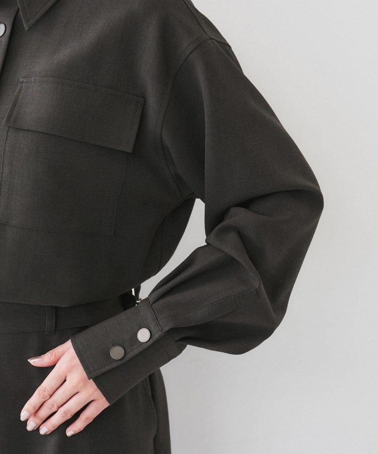 UNTITLED｜【朝比奈 彩*Oggi*UNTITLED スペシャルコラボ】シャツカラー