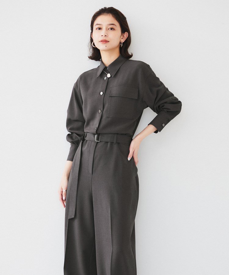 UNTITLED｜【朝比奈 彩*Oggi*UNTITLED スペシャルコラボ】シャツカラー