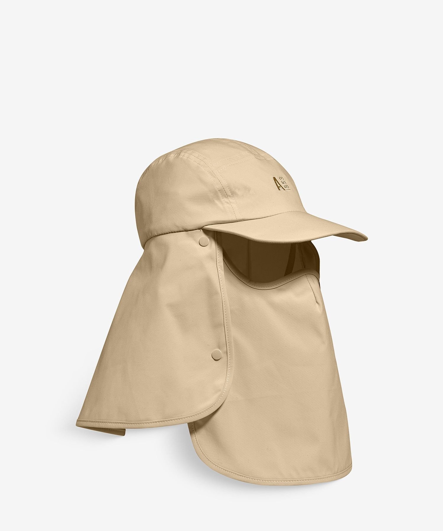 AIGLE｜UVカット 撥水 サンシールドサファリキャップ 2WAY ジェット