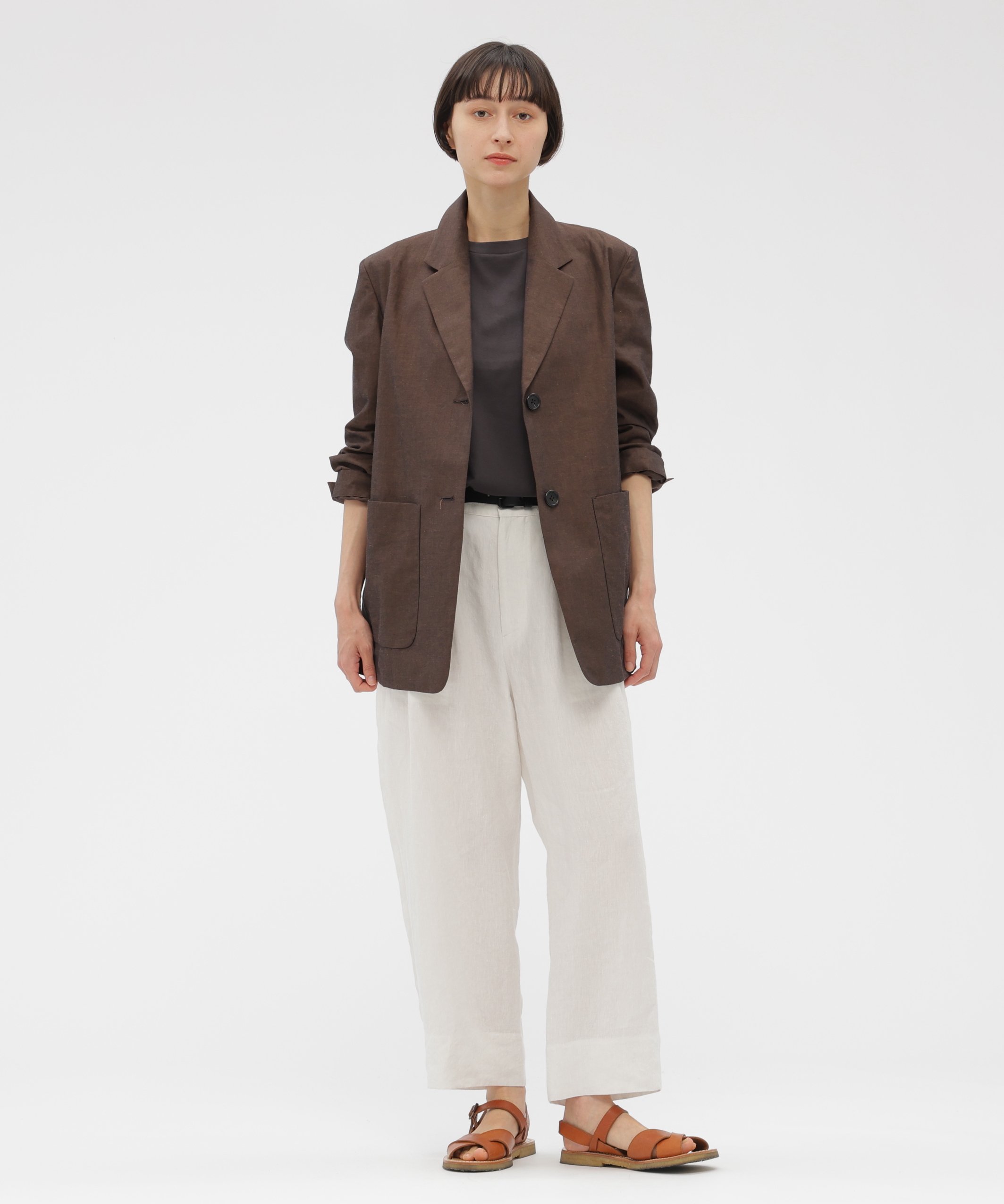 MARGARET HOWELL｜PLAIN COTTON JERSEY TOP | Rakuten Fashion(楽天