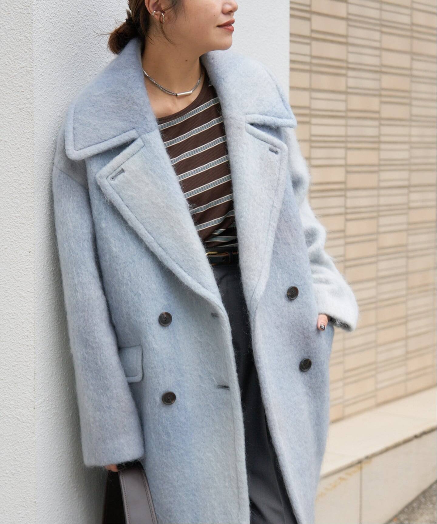 JOURNAL STANDARD｜ビッグカラーシャギーコート | Rakuten Fashion