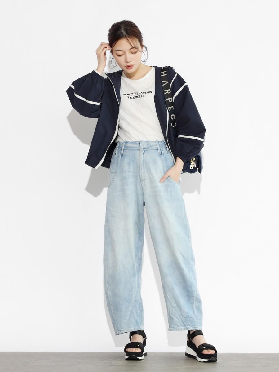 Vin｜バイカラーパイピングマウンテンパーカー | Rakuten Fashion(楽天