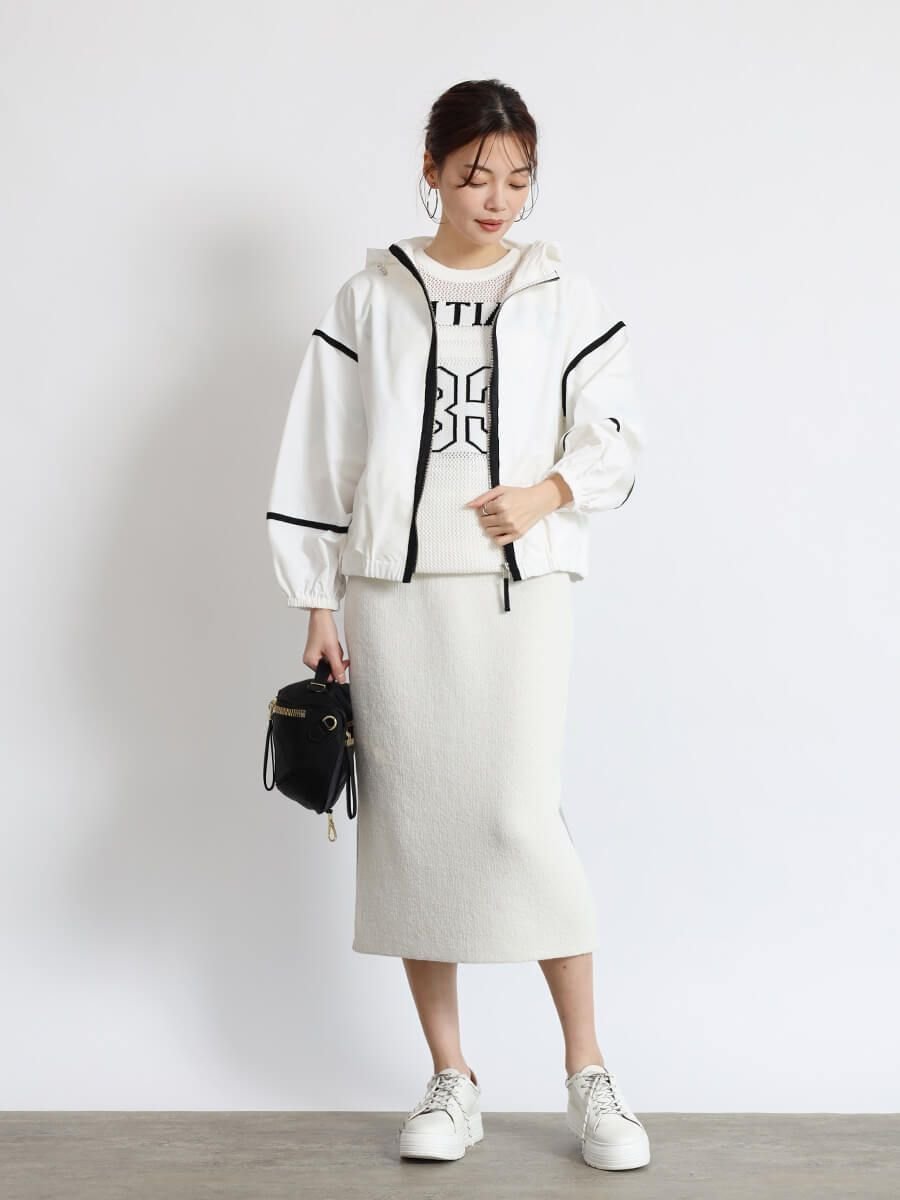 Vin｜バイカラーパイピングマウンテンパーカー | Rakuten Fashion(楽天