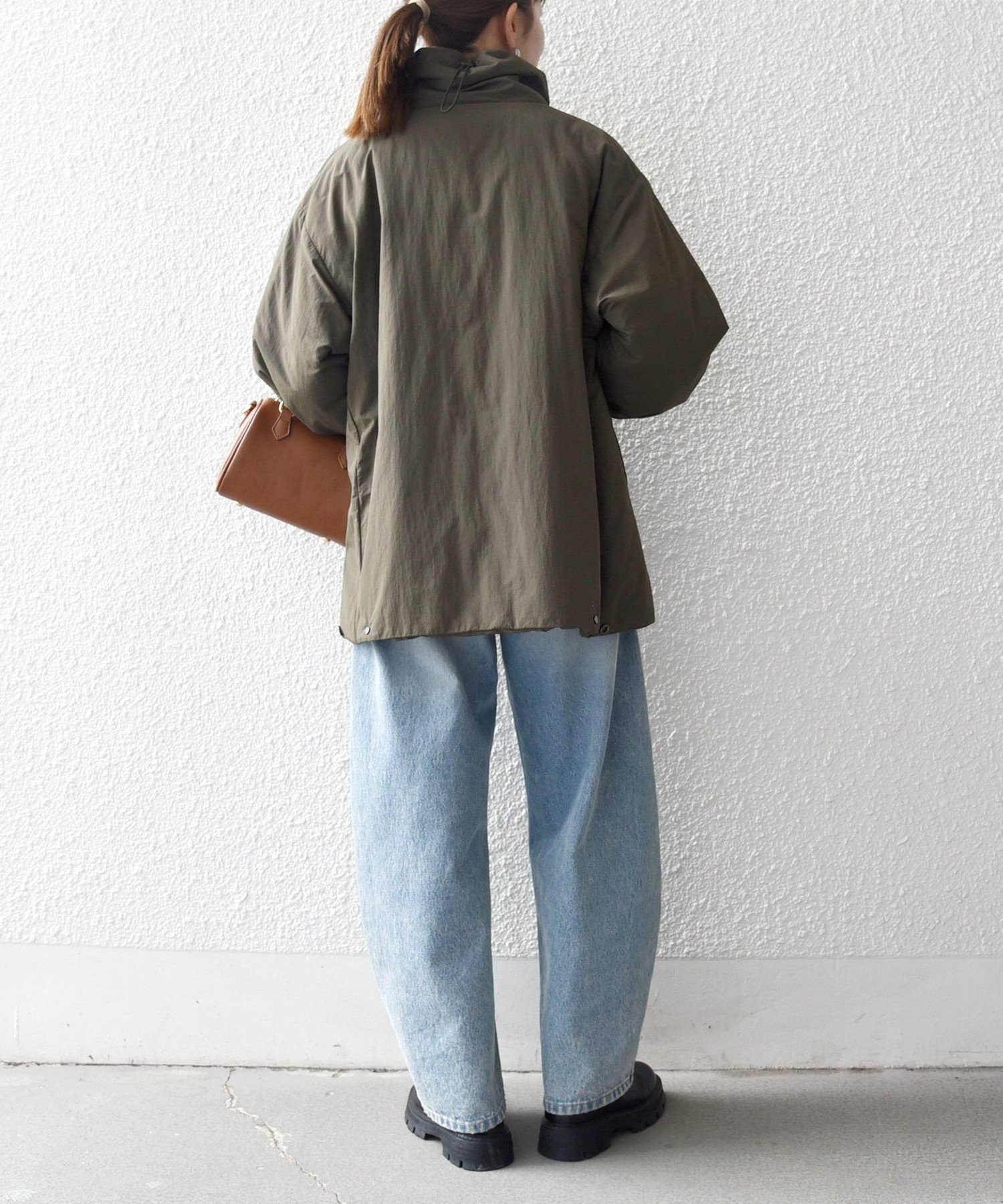 SHIPS｜【WEB限定】SHIPS any: 中綿 ダブル ジップ スタンド ブルゾン