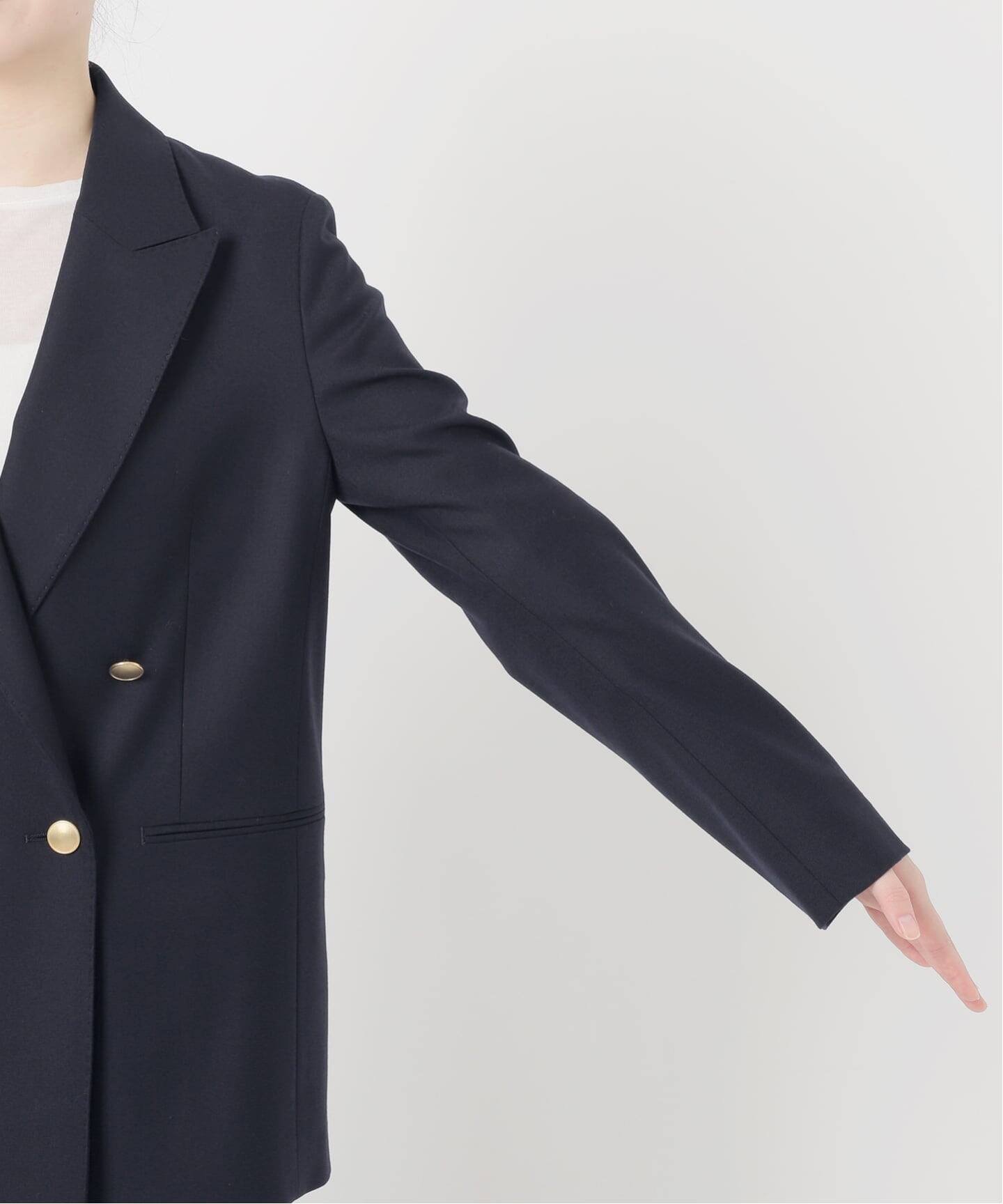 Spick & Span｜《追加》ウールブレンドダブルブレストジャケット