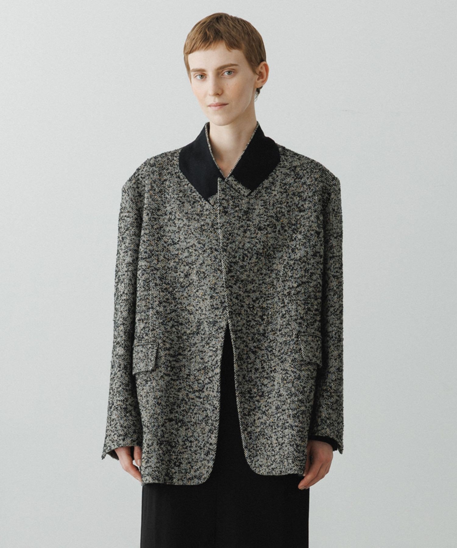 ADAM ET ROPE'｜【EMOELLE】オーバーサイズシングルジャケット