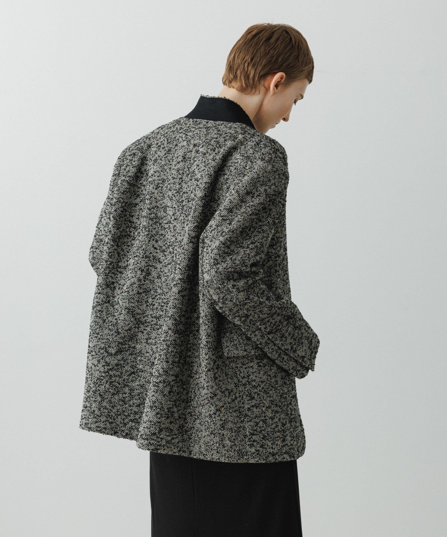 ADAM ET ROPE'｜【EMOELLE】オーバーサイズシングルジャケット