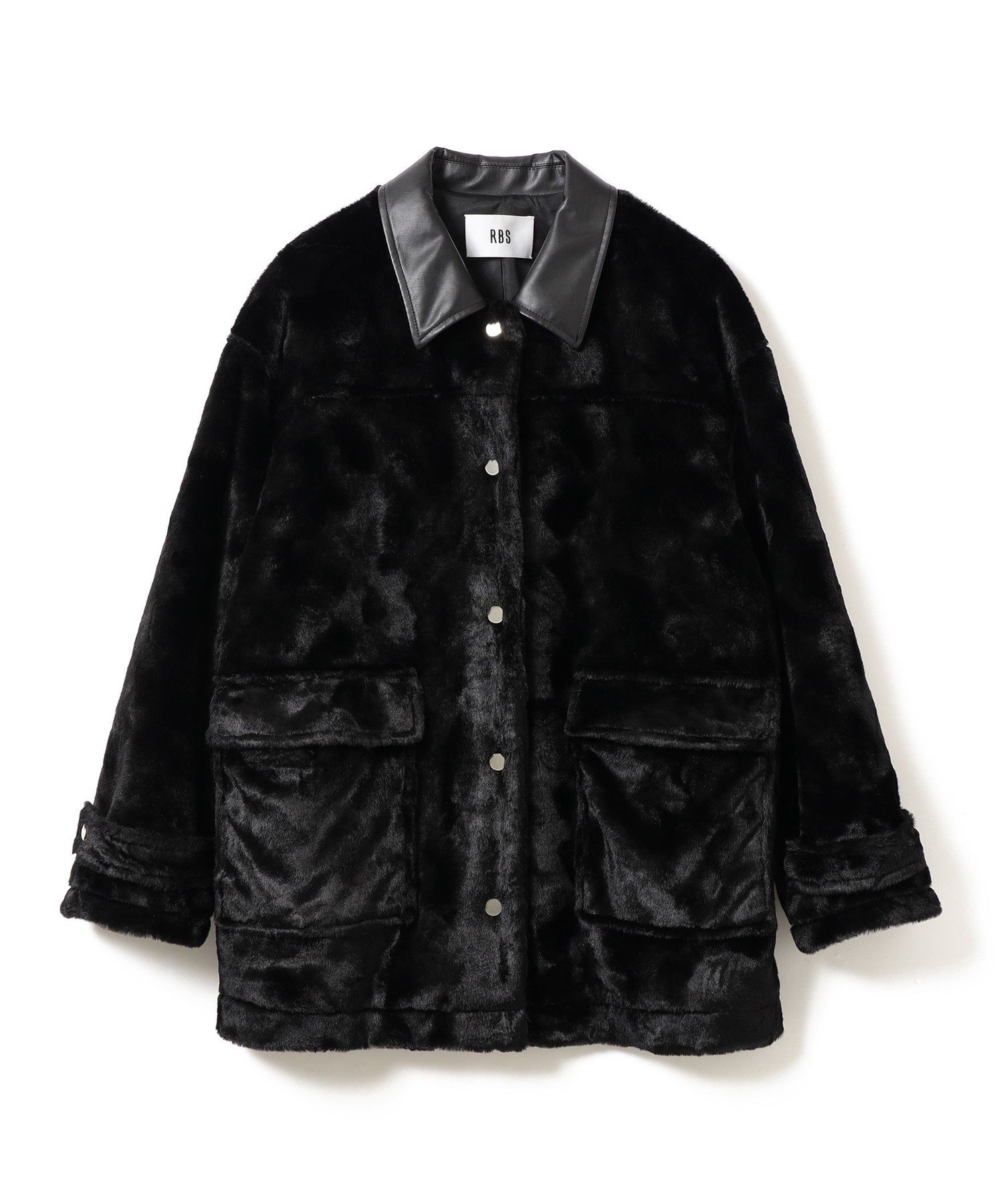 BEAMS WOMEN｜RBS / フェイクファー ステンカラー コート | Rakuten