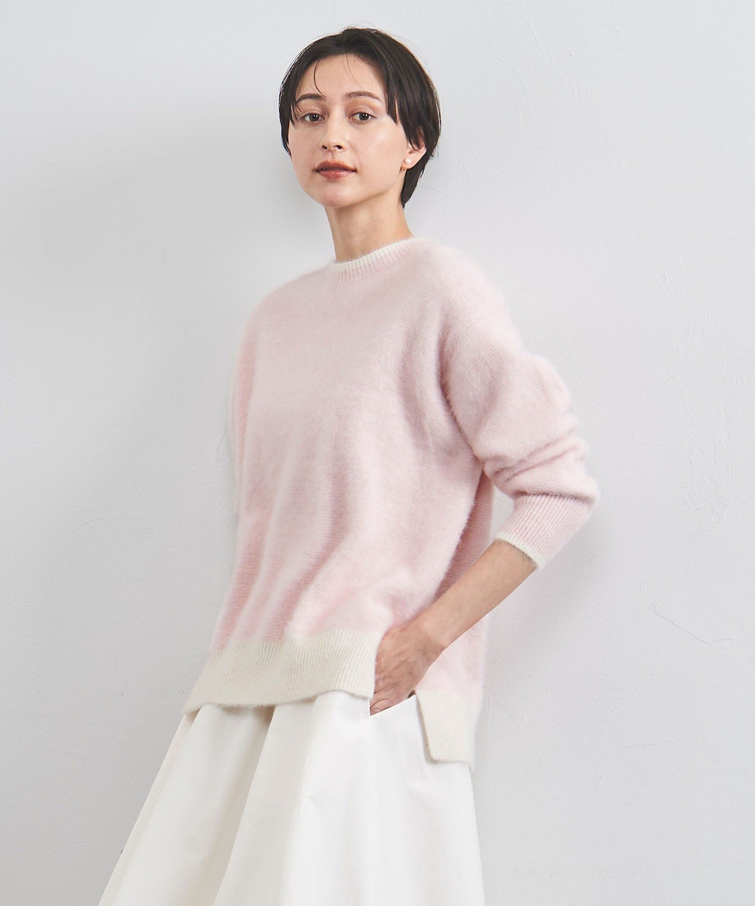 UNITED ARROWS LTD. OUTLET｜フォックス カシミヤ クルーネック ニット