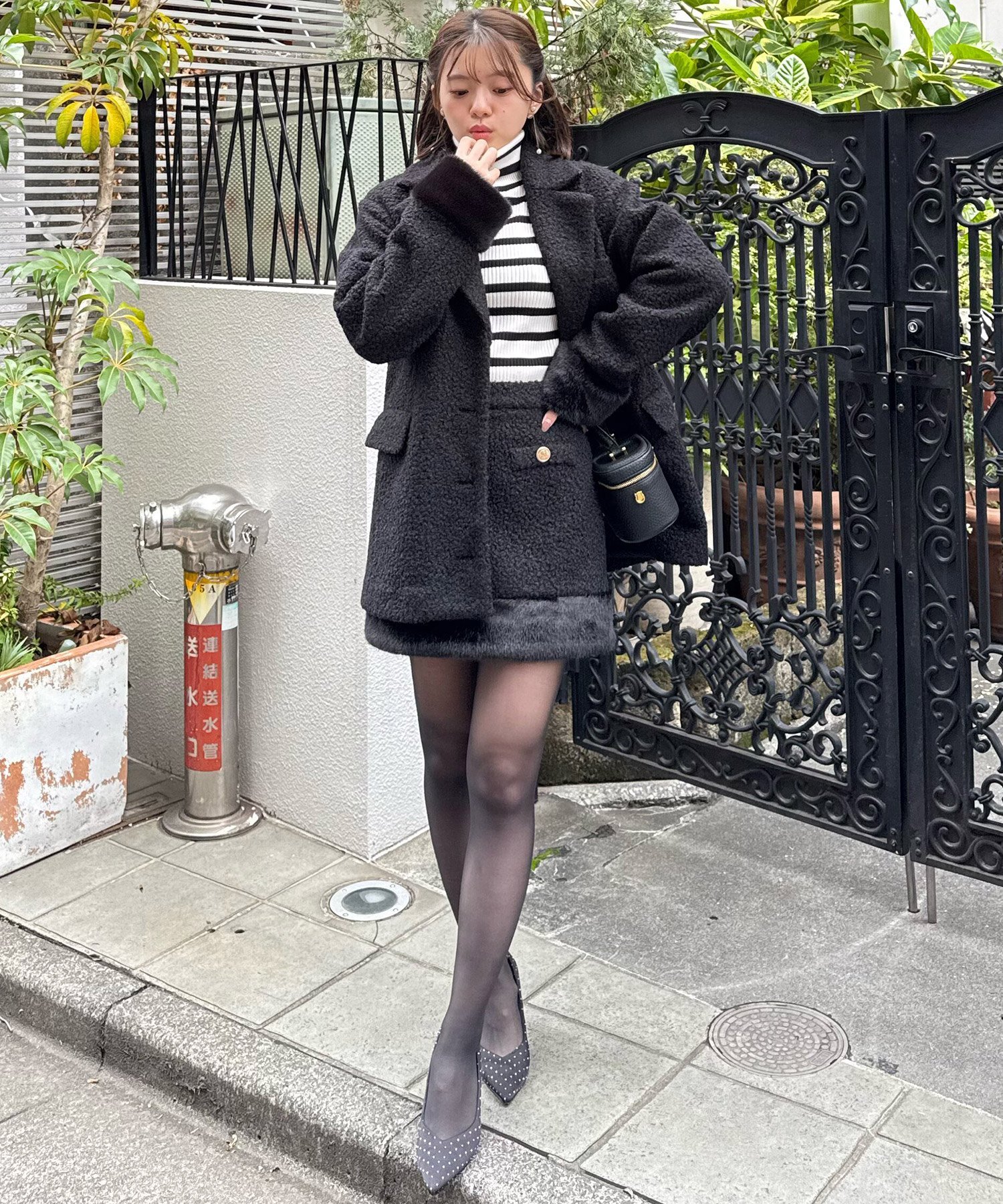 ROYAL PARTY｜ファー付テーラージャケットコート | Rakuten Fashion