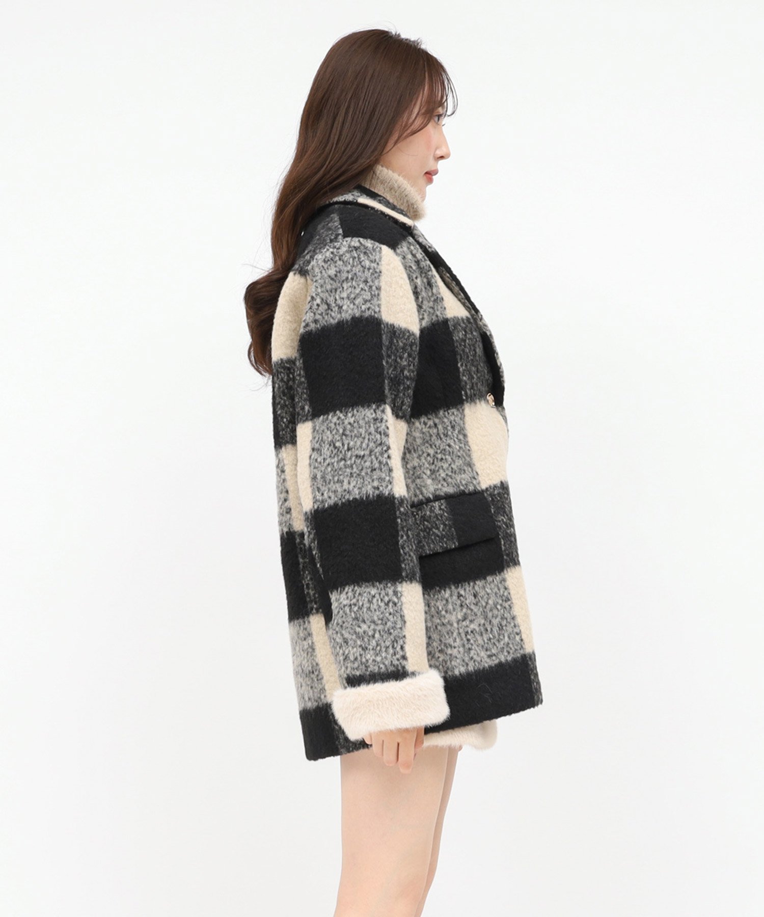 ROYAL PARTY｜ファー付テーラージャケットコート | Rakuten Fashion