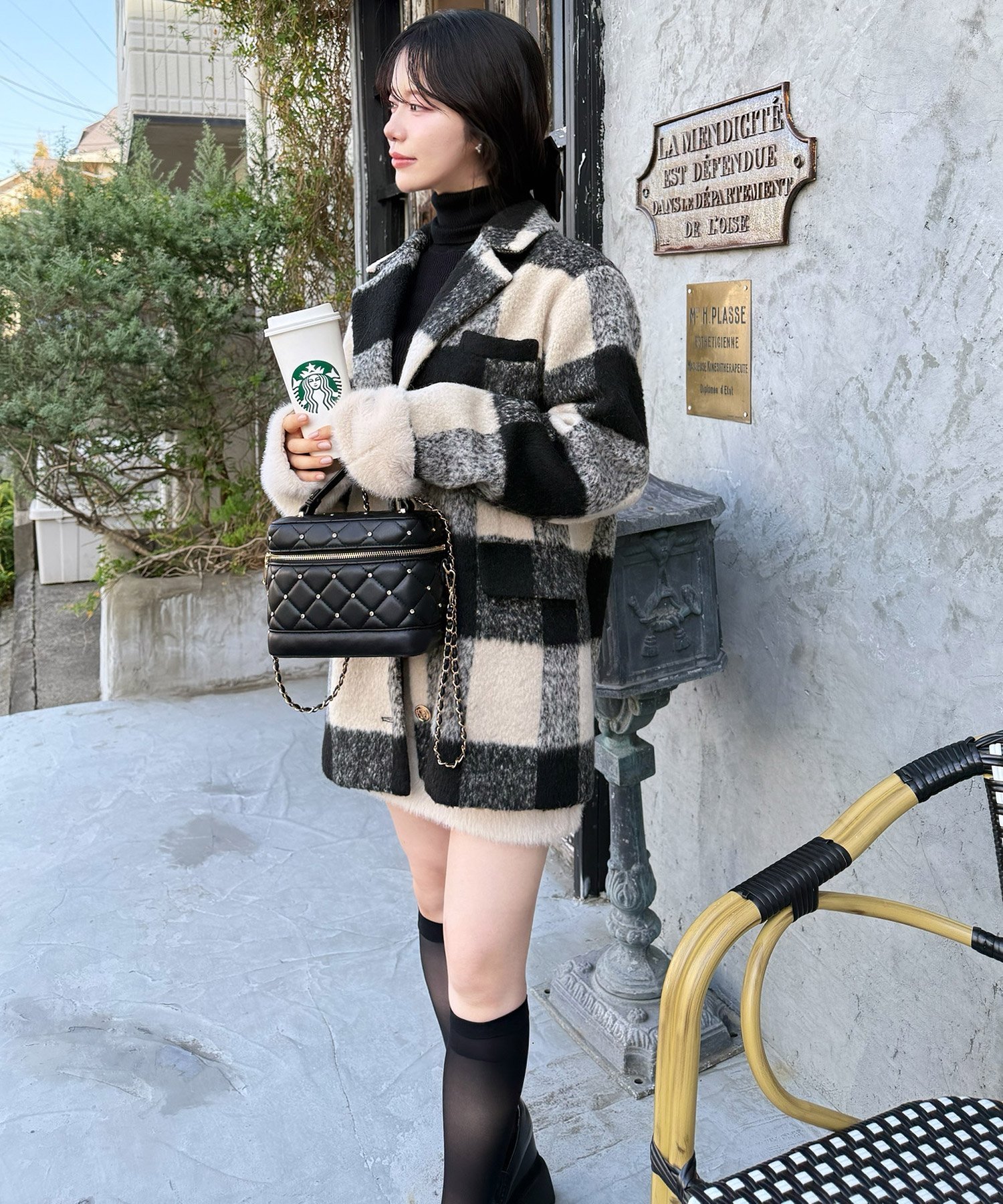 ROYAL PARTY｜ファー付テーラージャケットコート | Rakuten Fashion