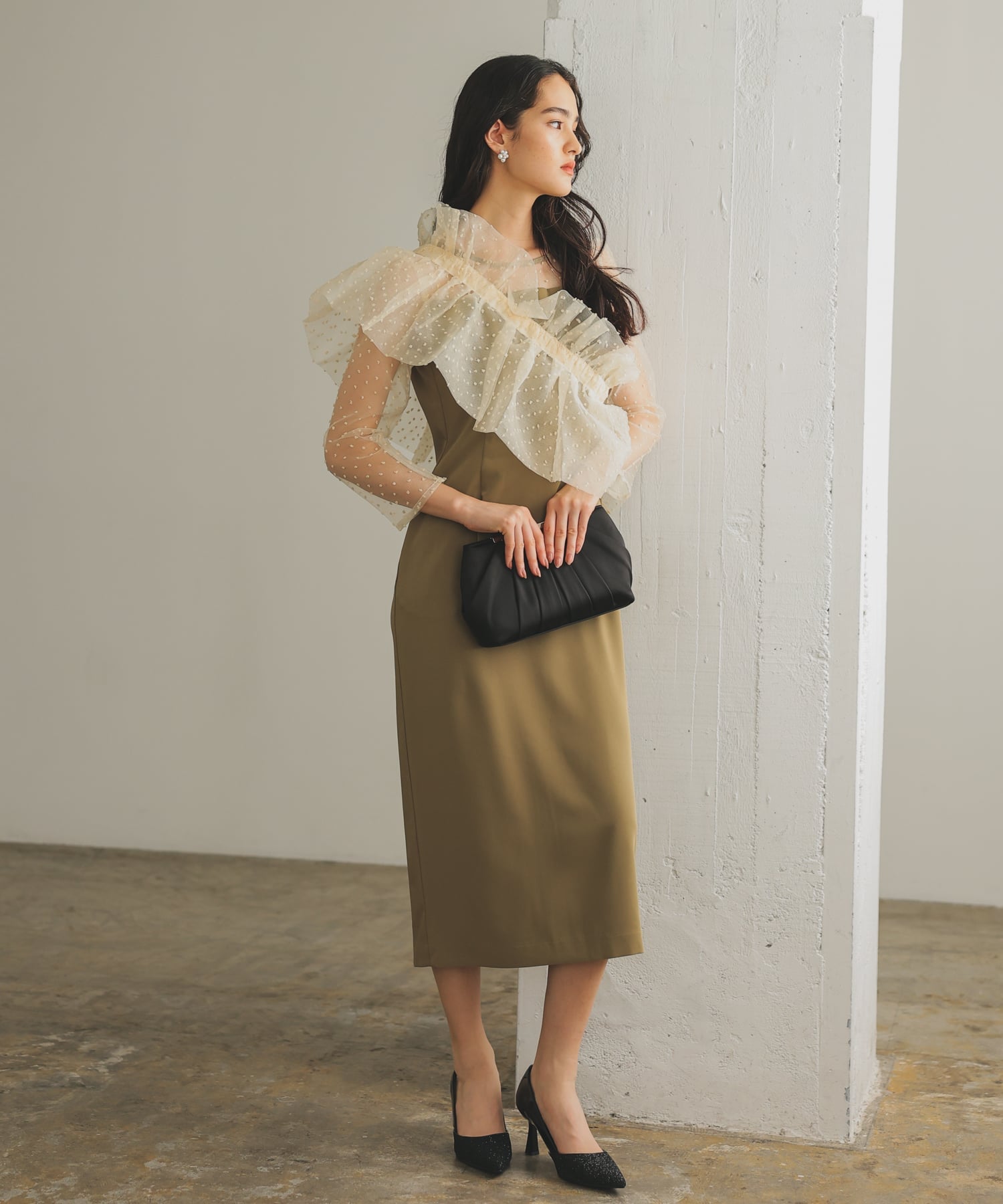 haremode｜【haremode ハレモード公式】メニーウェイラッフルケープ