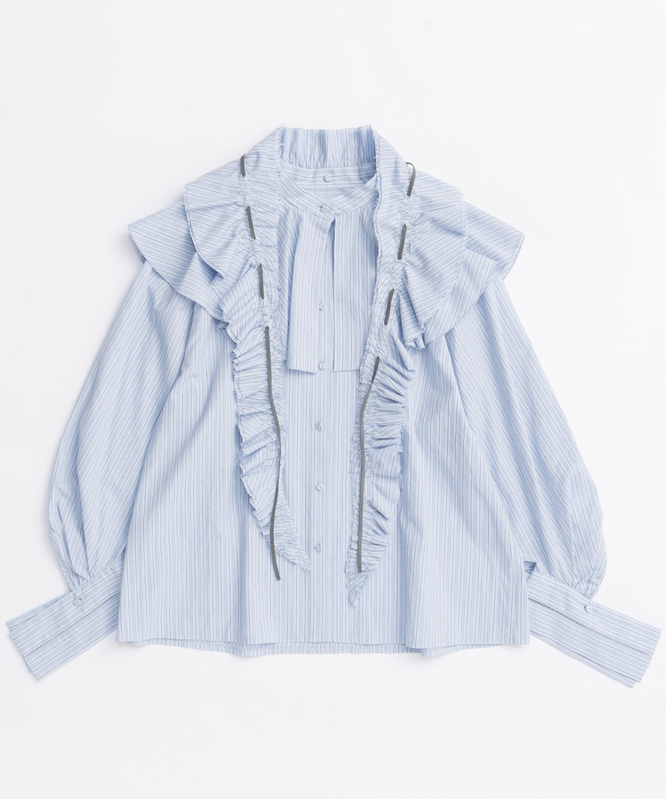 MAISON SPECIAL｜2way Ruffled Frilled Blouse | Rakuten Fashion(楽天