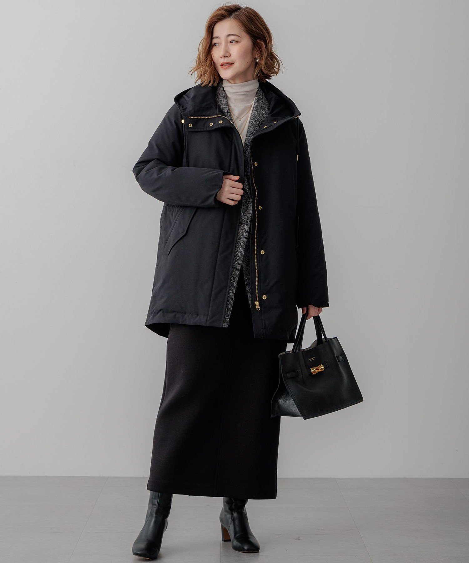 23区｜ヘリンボーンループツイード ジャケット | Rakuten Fashion(楽天