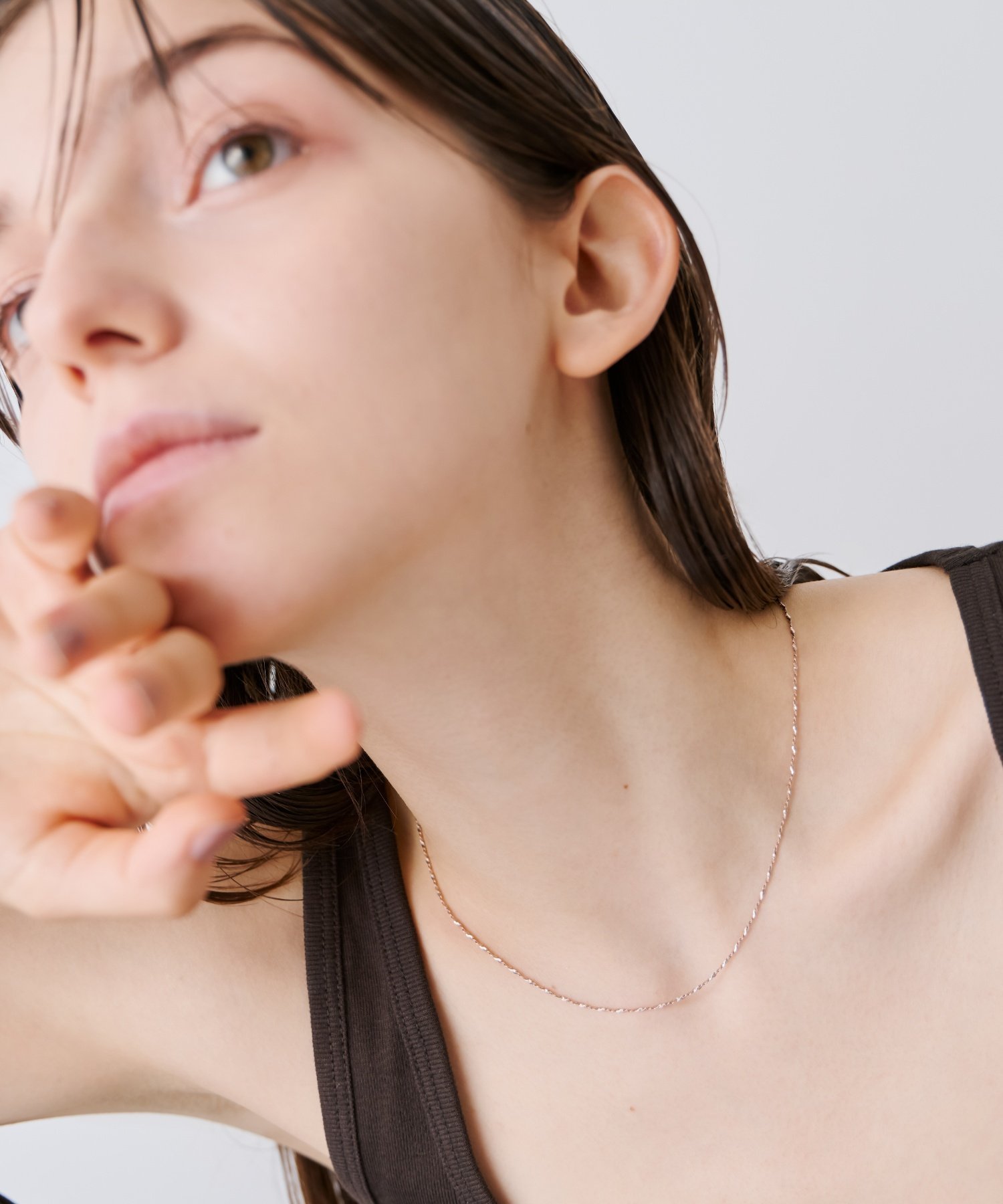 ete｜スクリュースエッジチェーン ネックレス | Rakuten Fashion(楽天