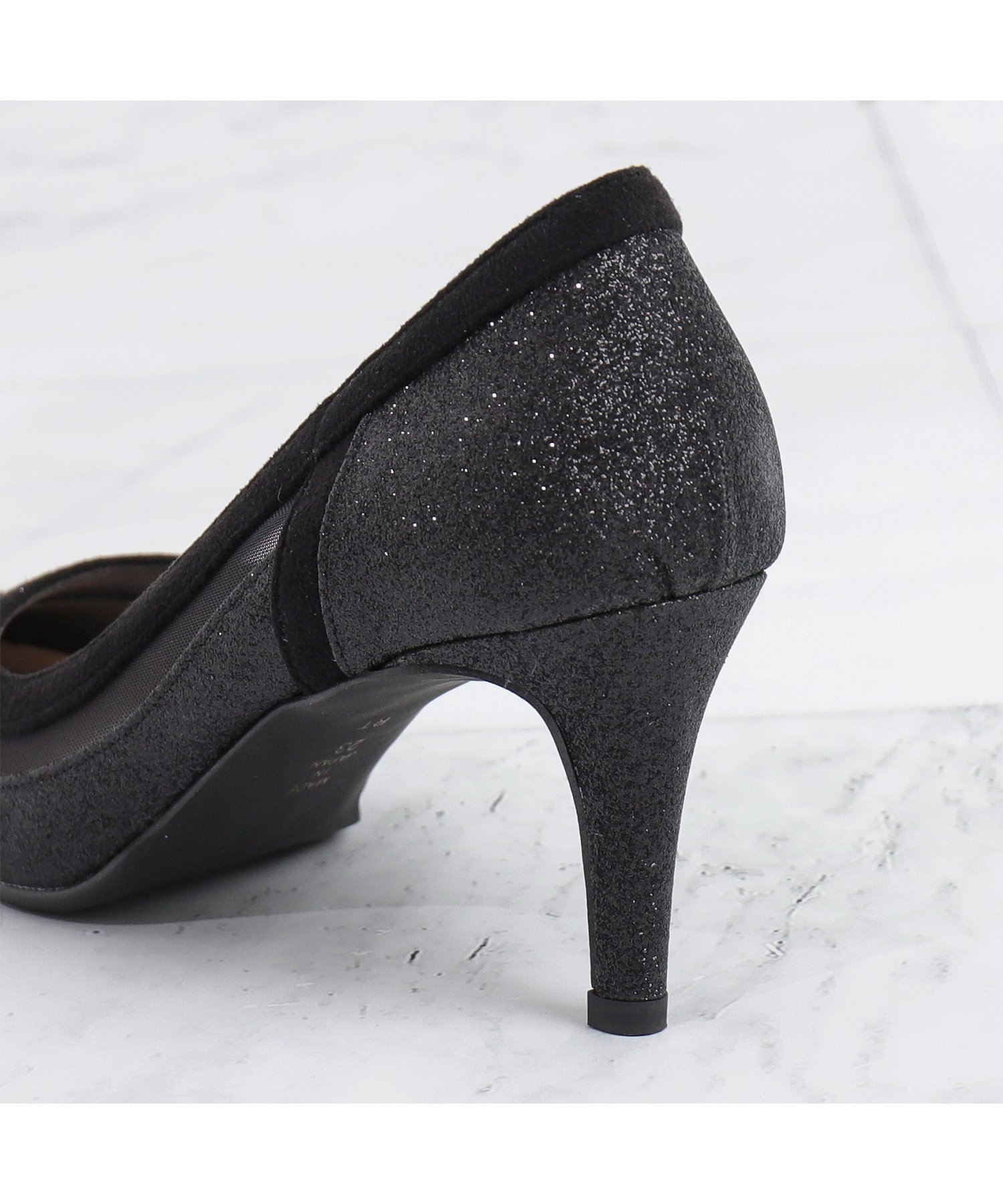 artemis by DIANA｜グリッターチュールパンプス | Rakuten Fashion