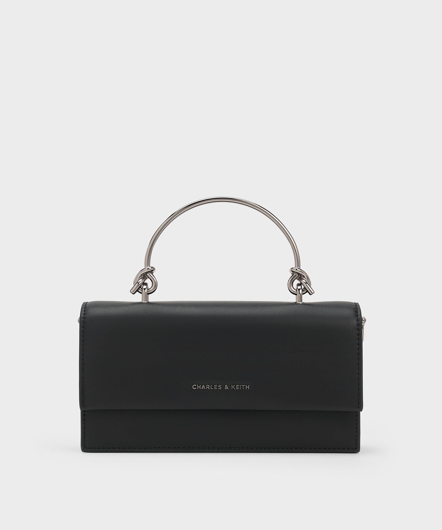 CHARLES & KEITH｜スカルプチュアハンドル ロングウォレット | Rakuten