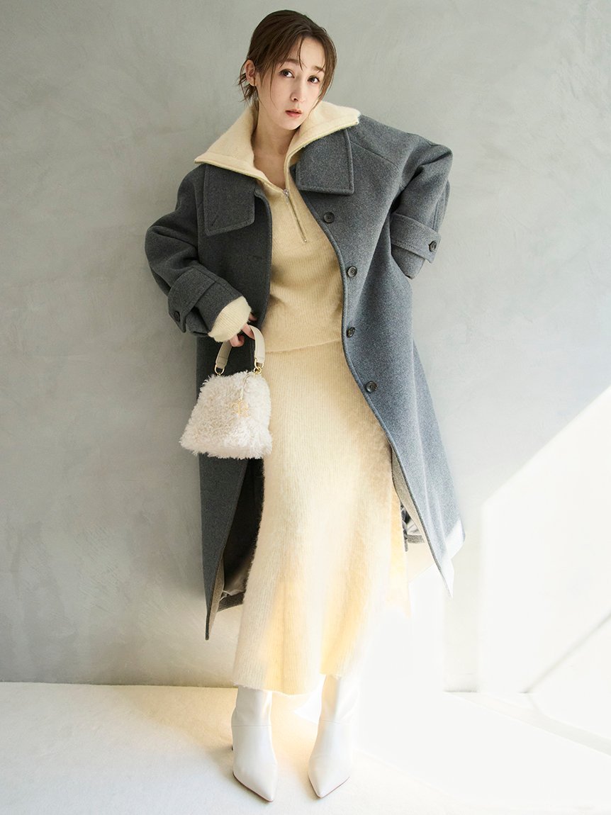 FRAY I.D｜バルマカンロングコート | Rakuten Fashion(楽天