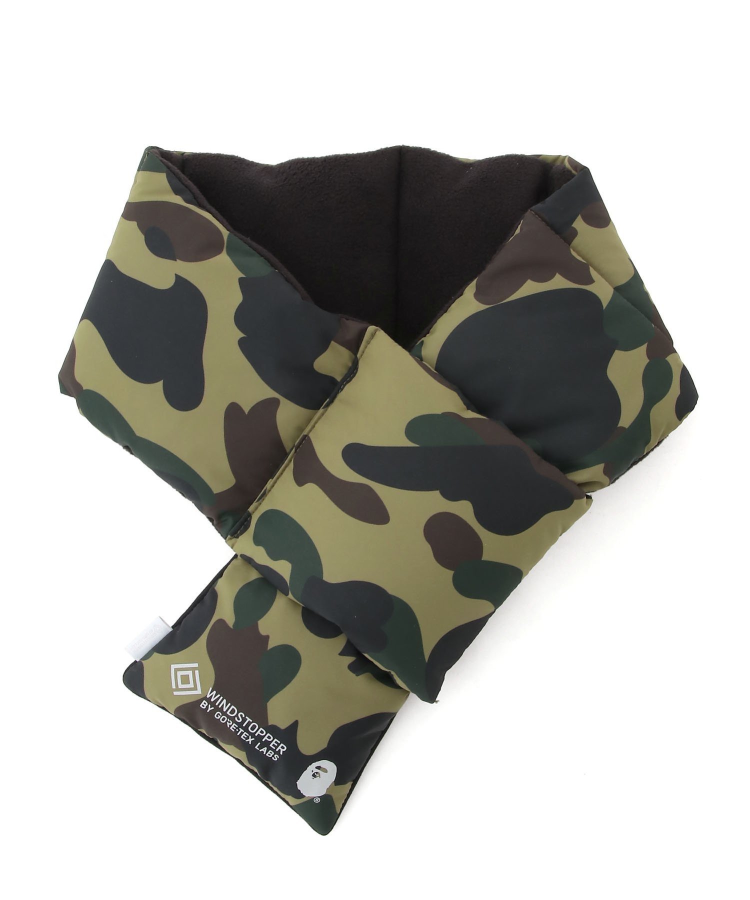 A BATHING APE｜GORE-TEX WIND STOPPER 1ST CAMO POCKET FLEECE SCARF