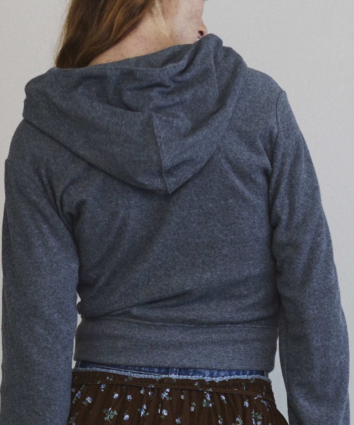 MAISON SPECIAL｜Gather Pile Fabric Short Length Hoodie | Rakuten