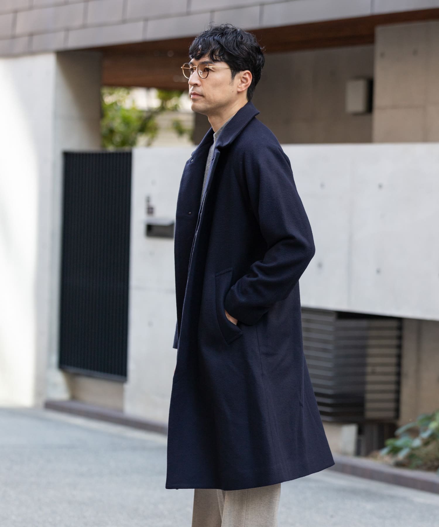 URBAN RESEARCH ROSSO｜スーパー100 オーバーバルマカンコート